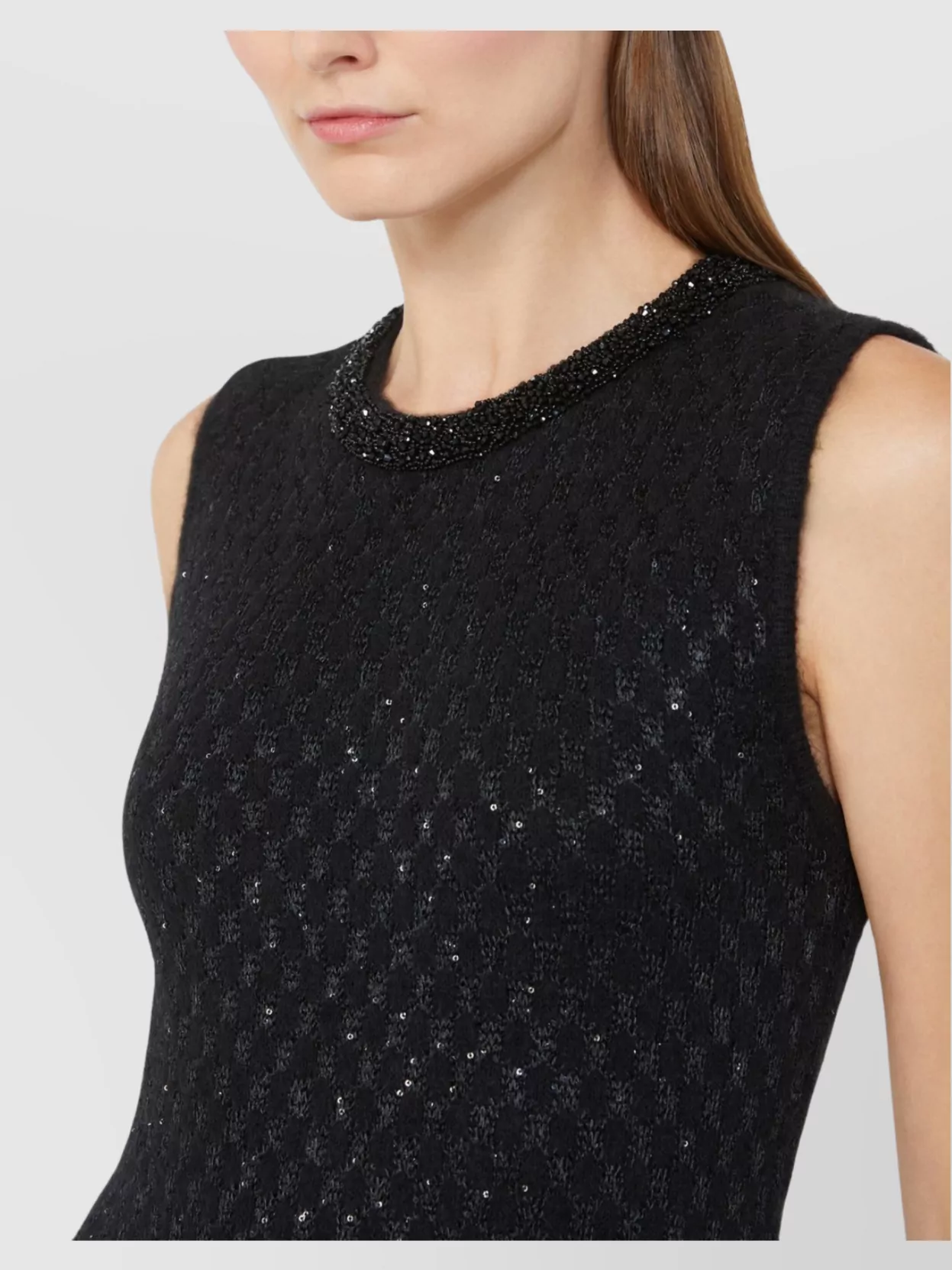 S Max Mara Mini Dress Featuring Feather Accents