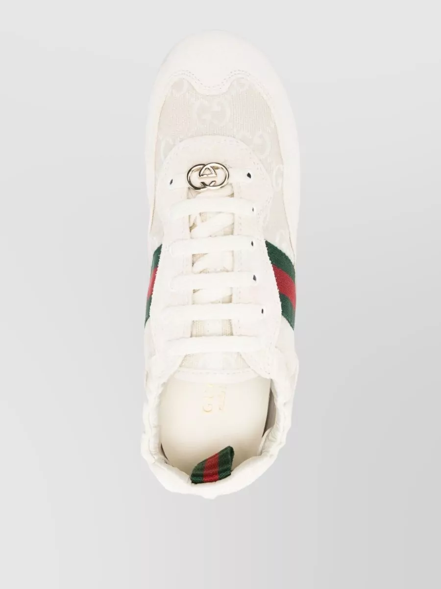 Gucci Shift Sneakers Low Top Rubber Sole