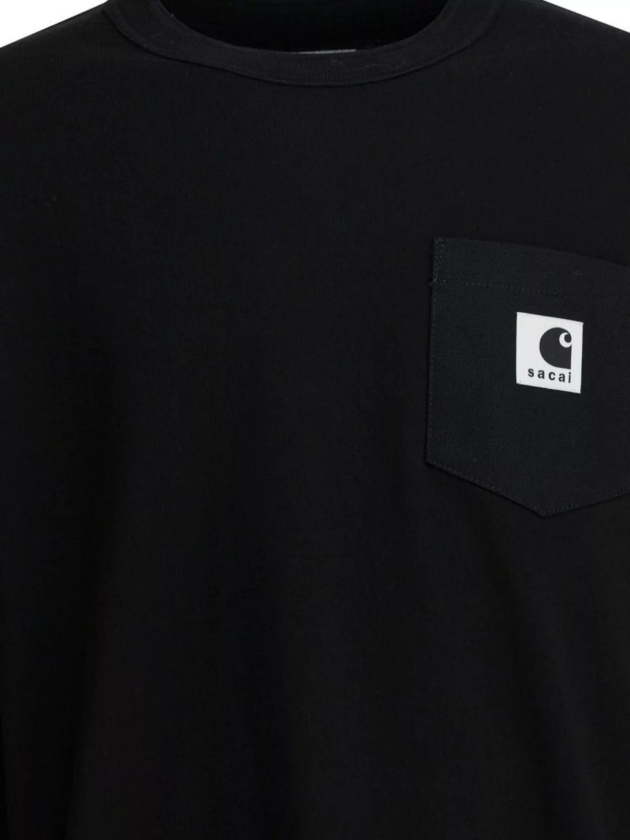 Sacai Long Sleeve T-Shirt Chest Pocket