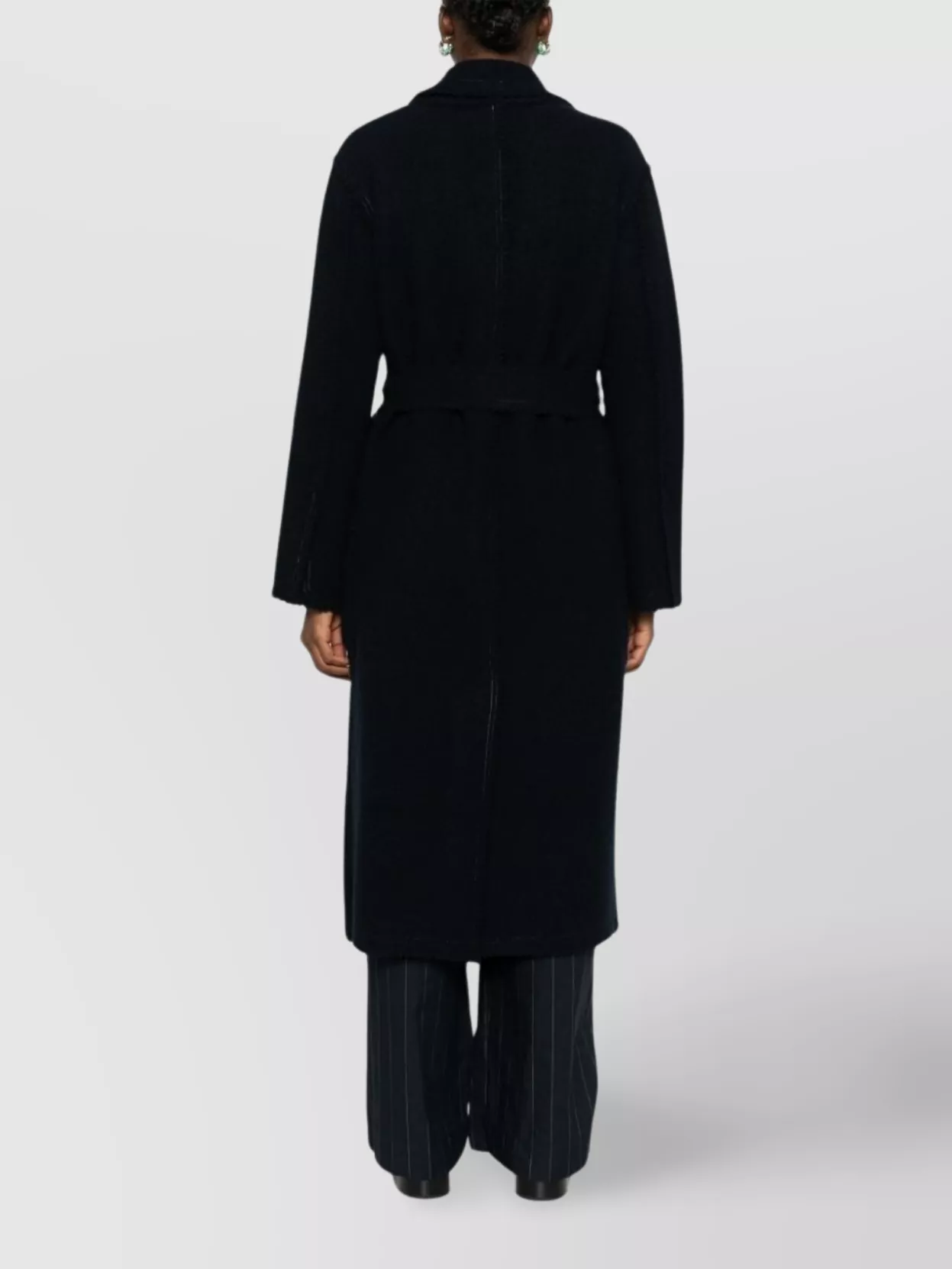 Max Mara Jene Mid-Length Coat Belted Waist