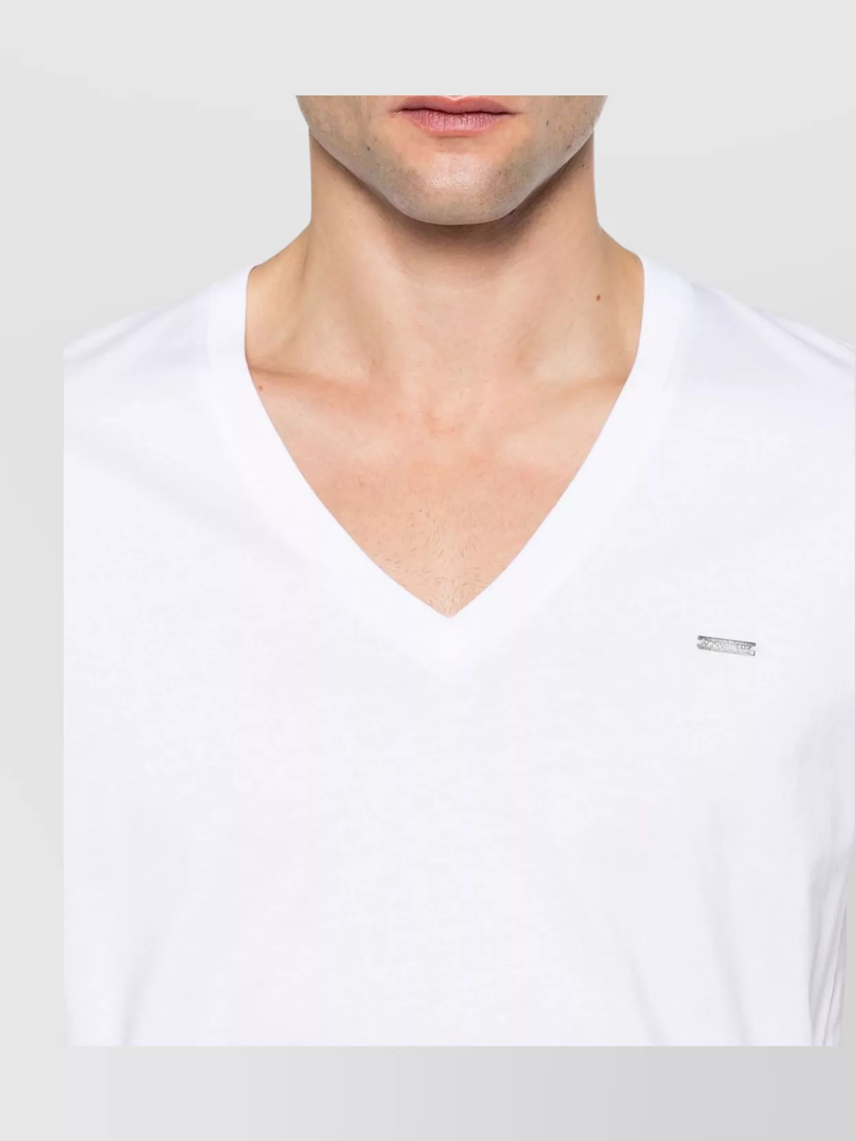 Dsquared2 V-neck T-shirt Short Sleeves In White