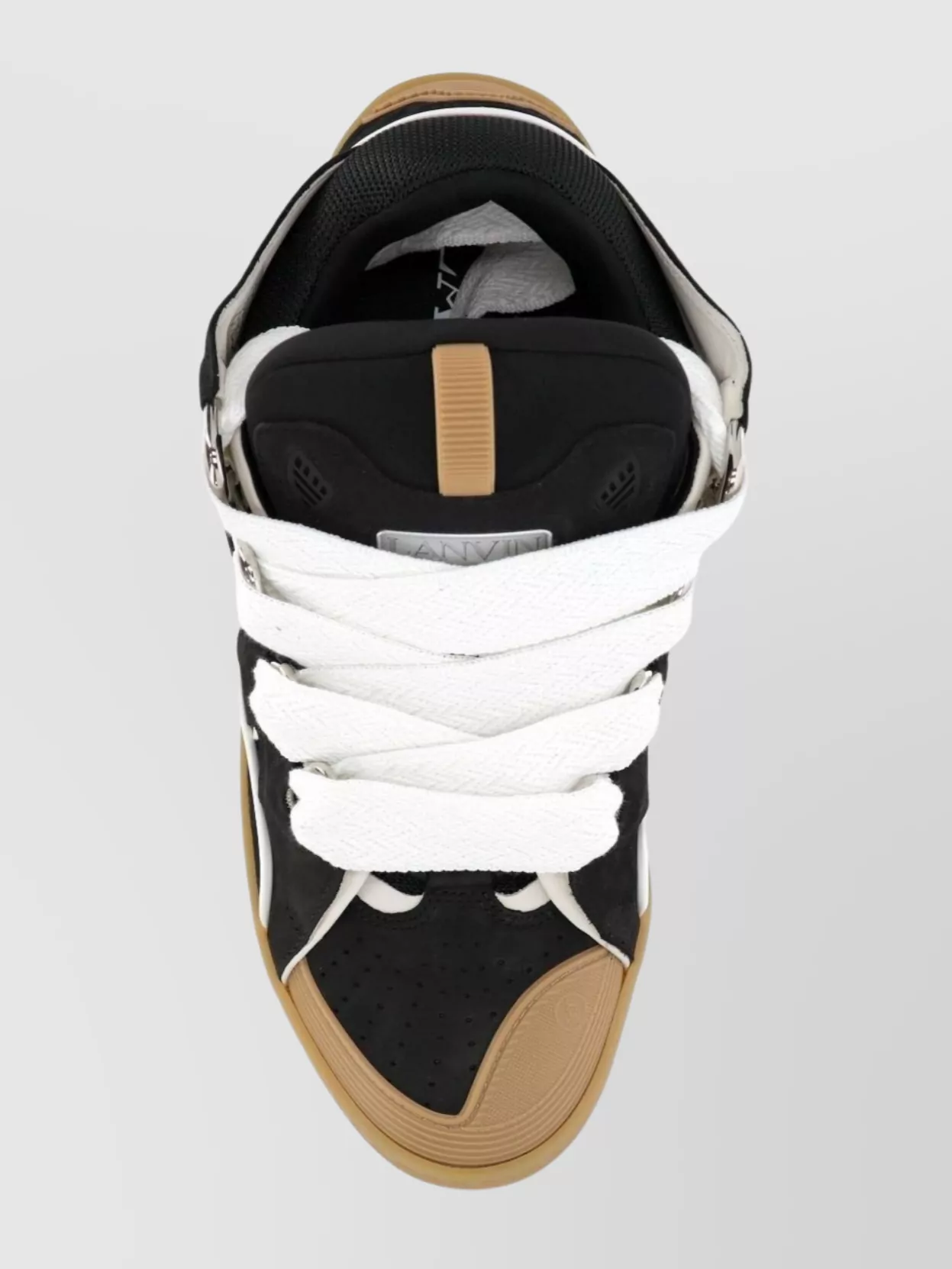 Lanvin Contemporary Low Top Sneakers With Unique Design