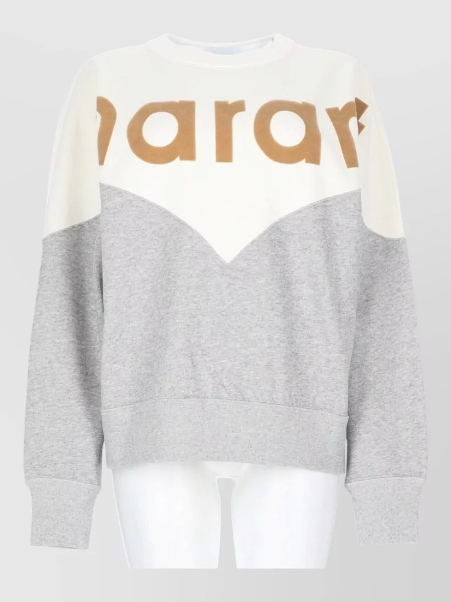 Isabel Marant Etoile Cotton logo-print sweatshirt