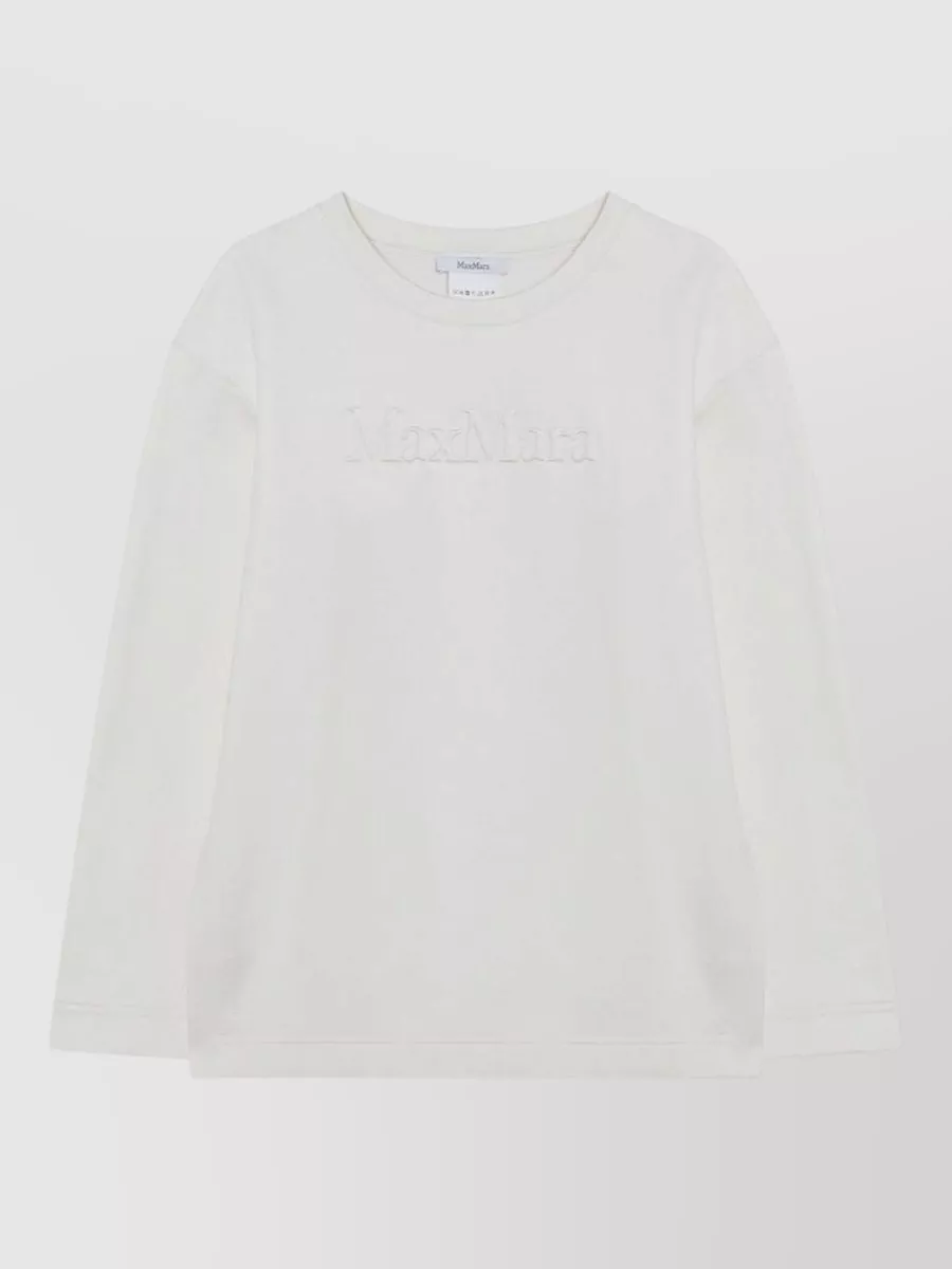 Max Mara Silk-blend knitted top