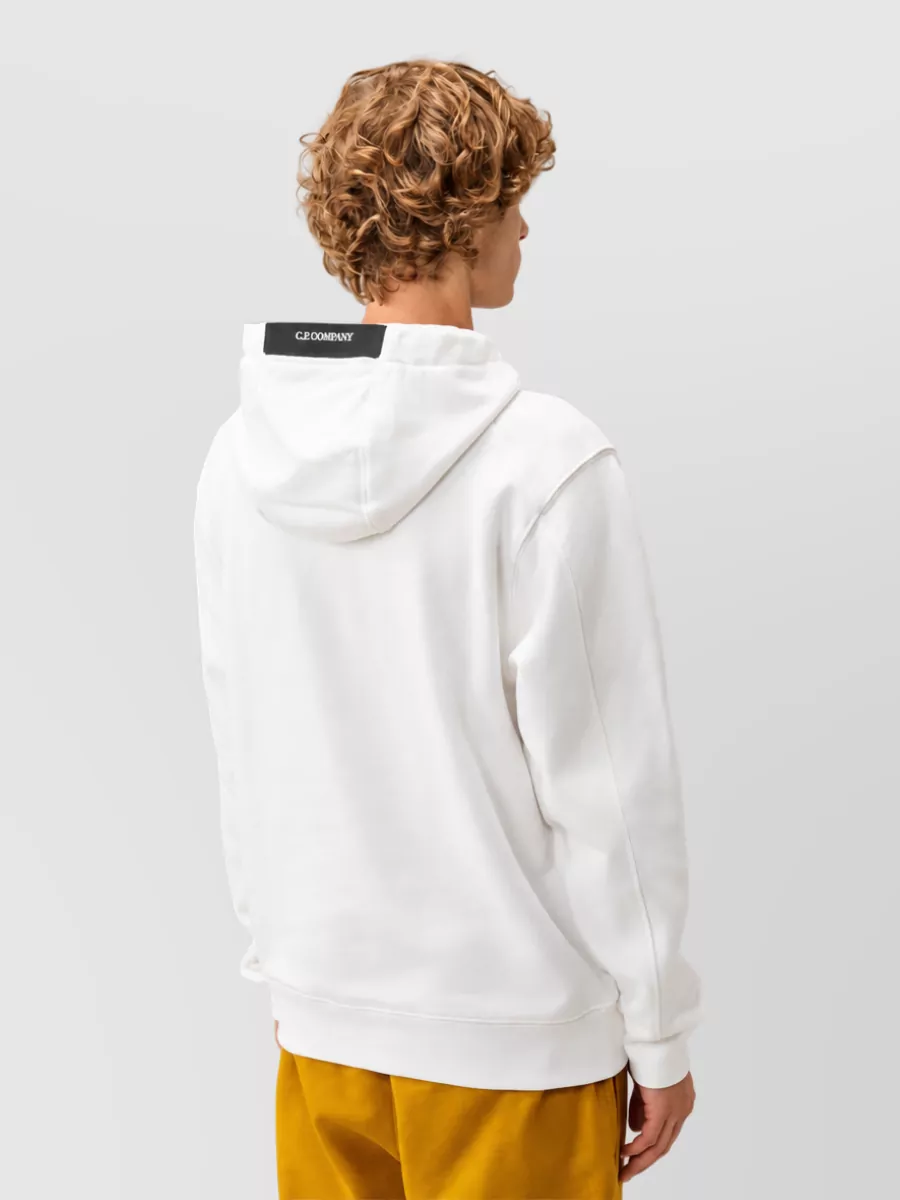 C.p. Company Cotton Zip Polo Sweatshirt