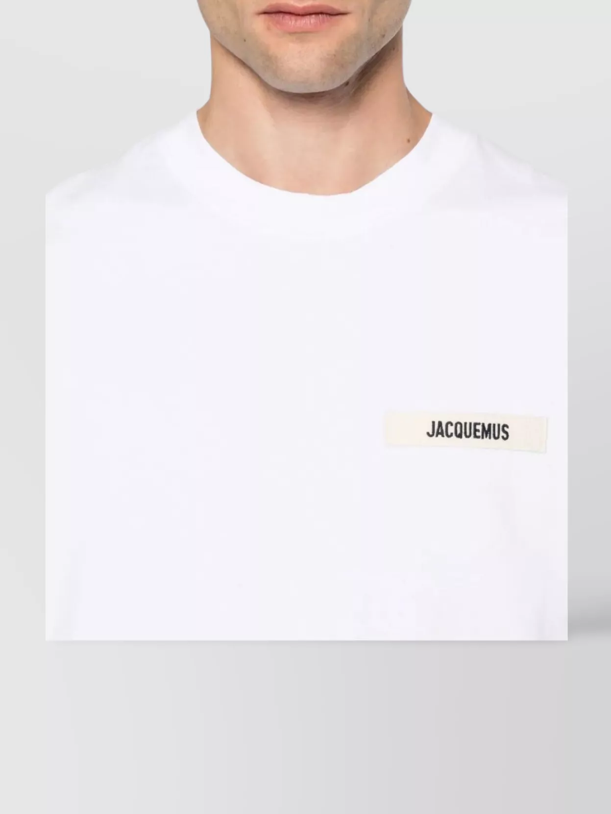 Jacquemus The Gros Grain T-shirt In White