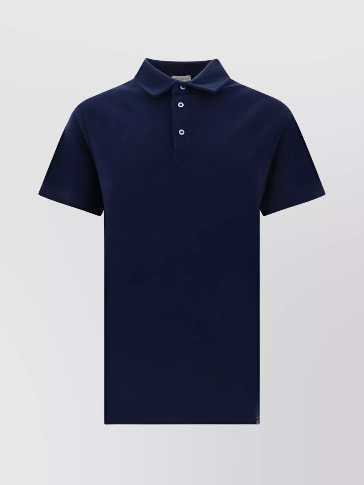 Shop Paul & Shark Collared Cotton Polo Shirt With Spongy Effect