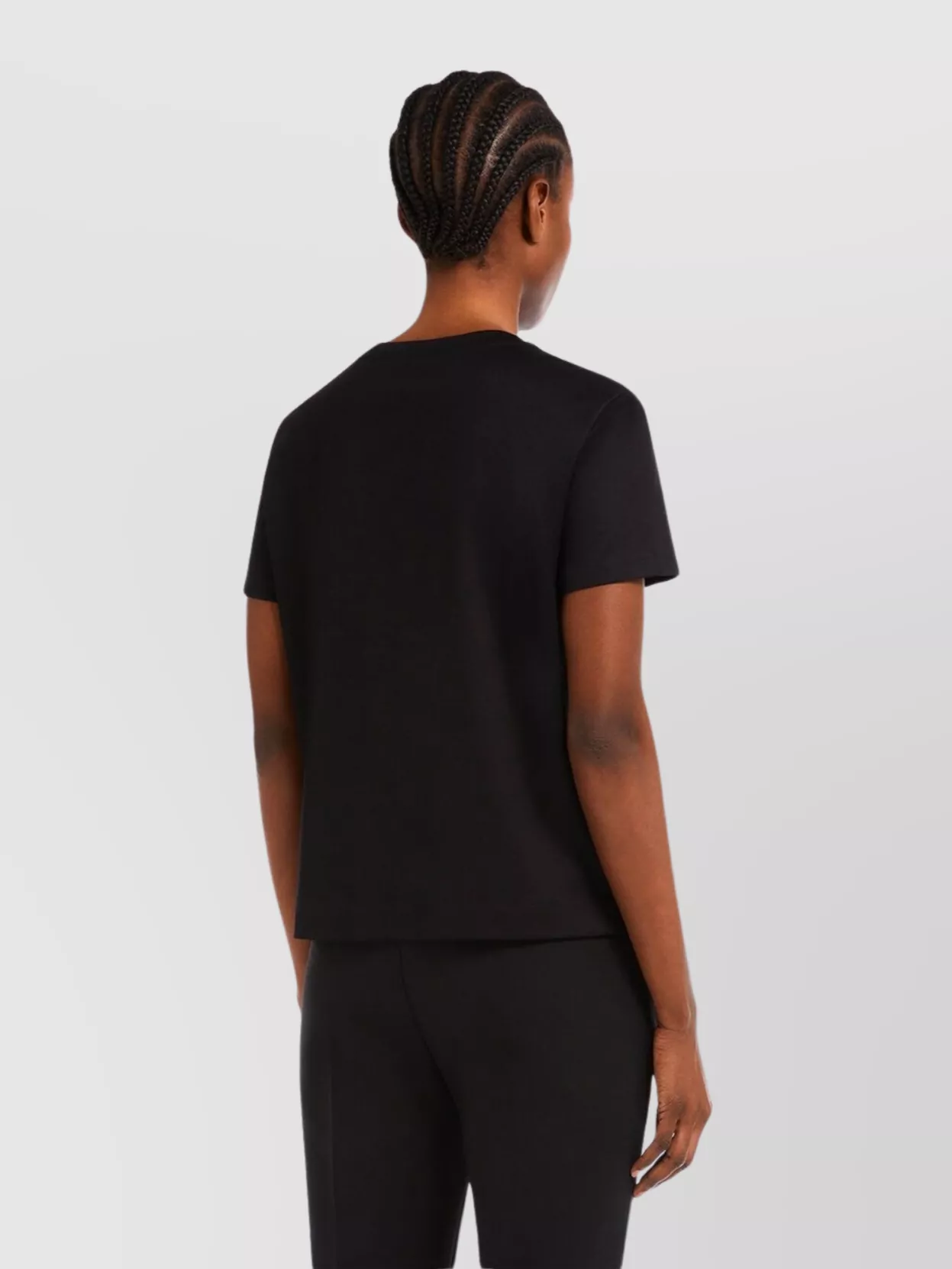 Max Mara Maxmara Women Maser - Cotton T-shirt In Black
