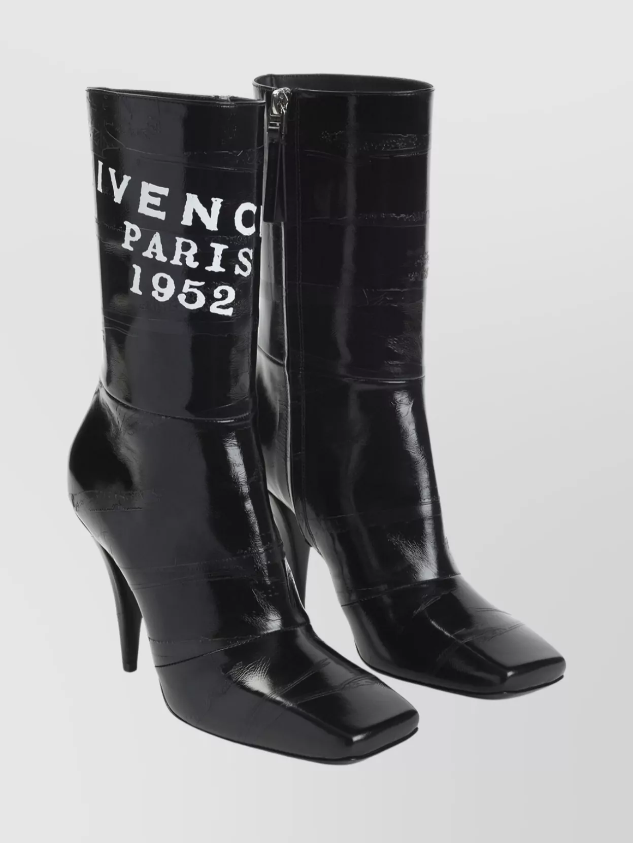 Givenchy Square Toe Stiletto Ankle Boots 95 Mm