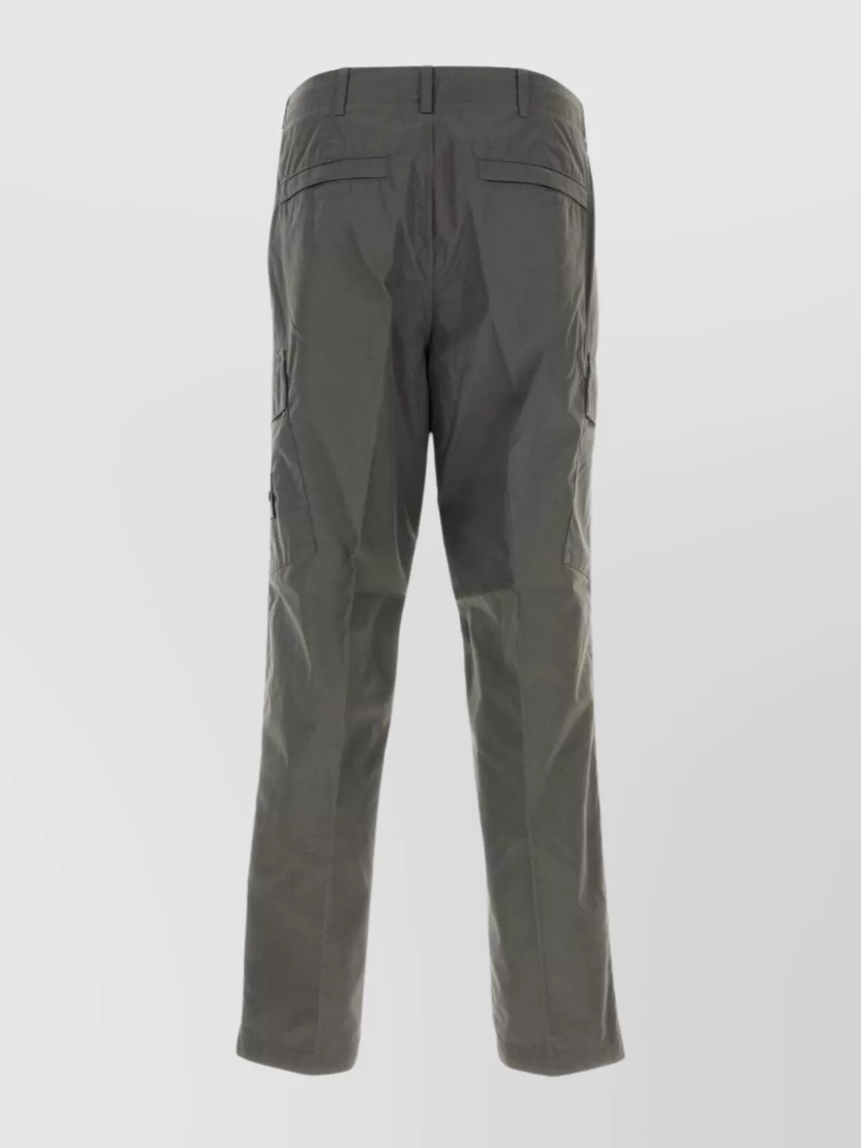 Stone Island Cargo Trousers Featuring Multiple Pockets In Animal Print
