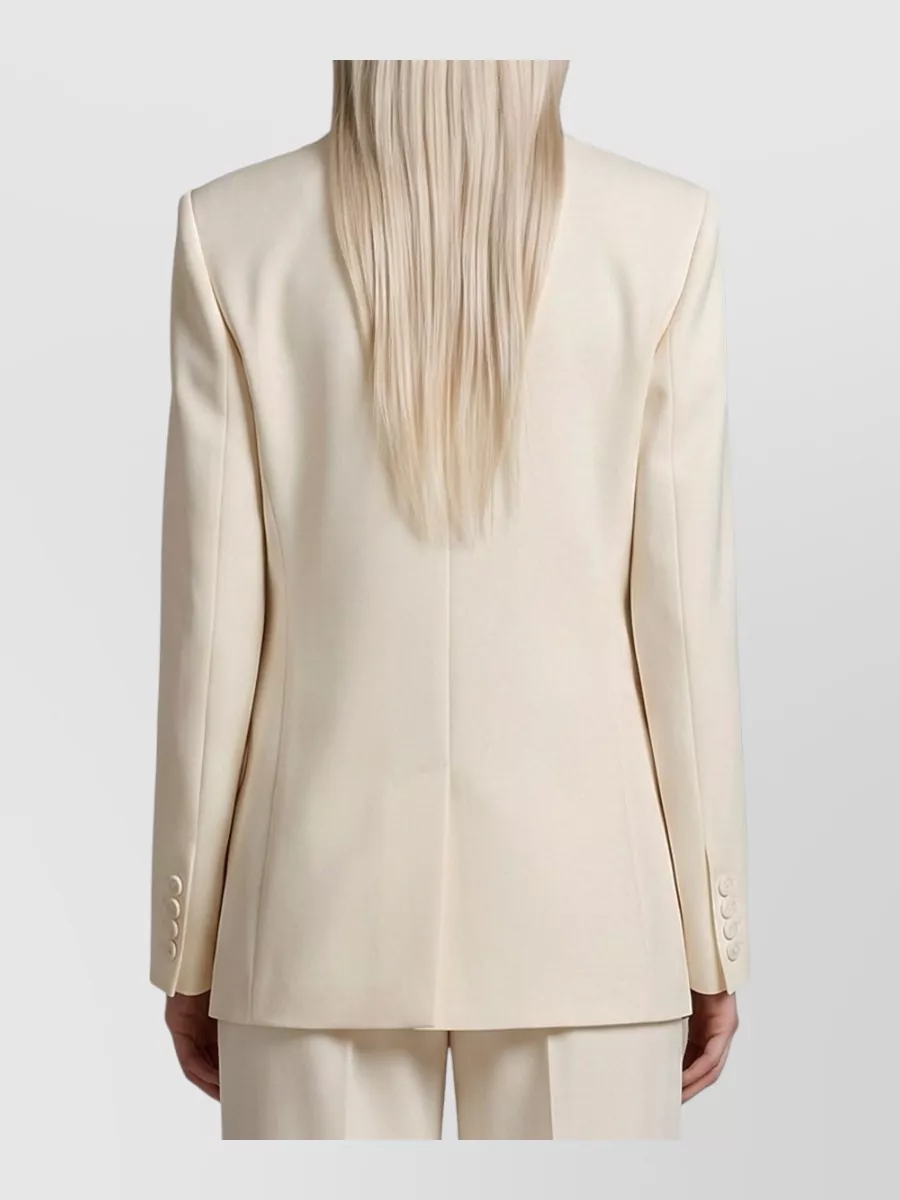 Federica Tosi Single-Breasted Cady Blazer