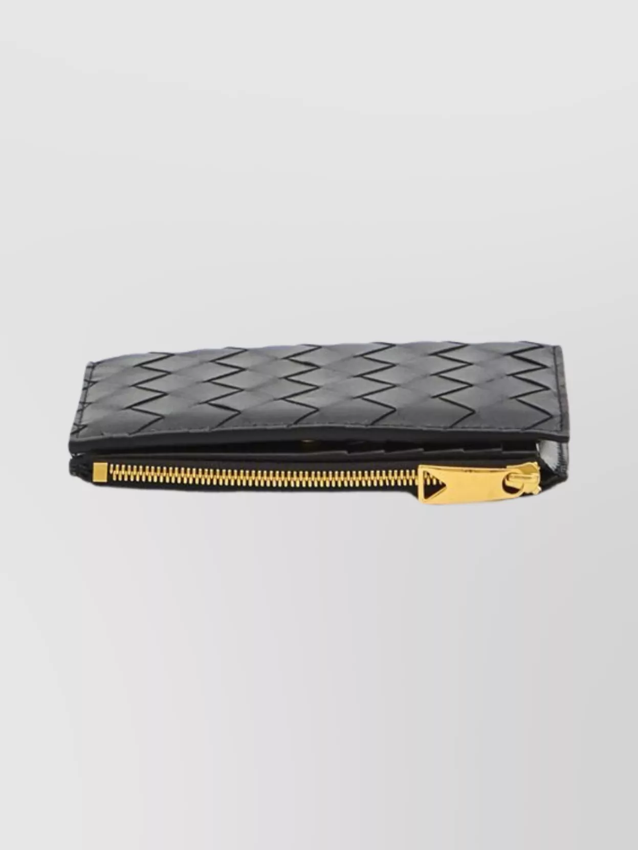 Bottega Veneta Intrecciato Medium Wallet Gold-Tone Hardware