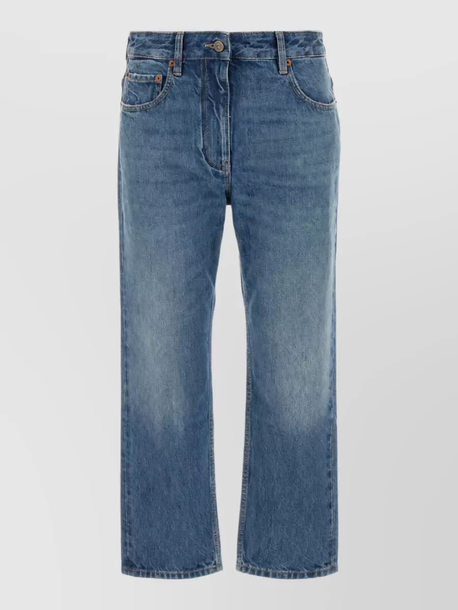 Valentino Garavani denim straight-leg jeans