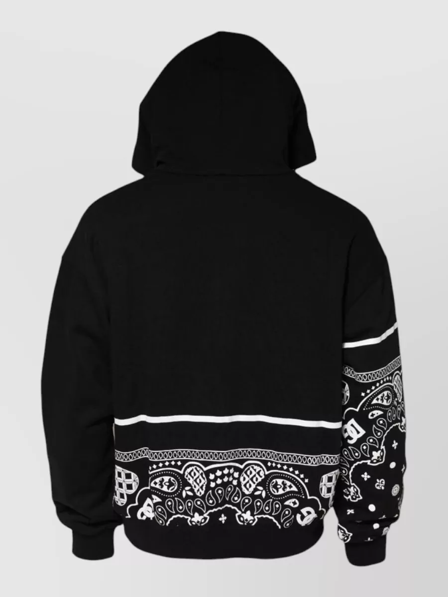 Dolce&Gabbana Bandana Print Hooded Sweatshirt