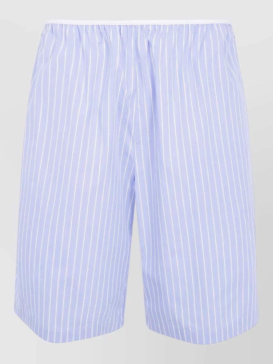 The Frankie Shop Cotton bermuda shorts