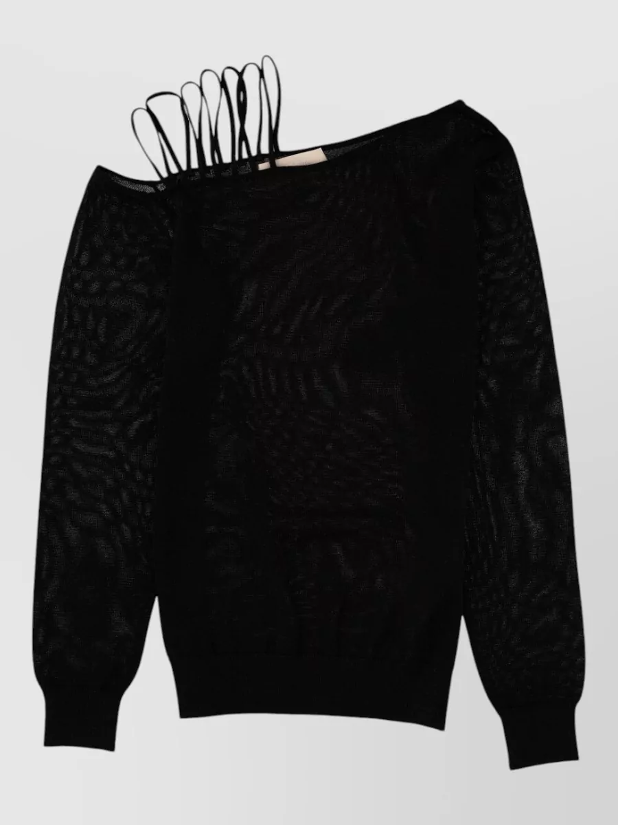 Circus Hotel lamé knit top