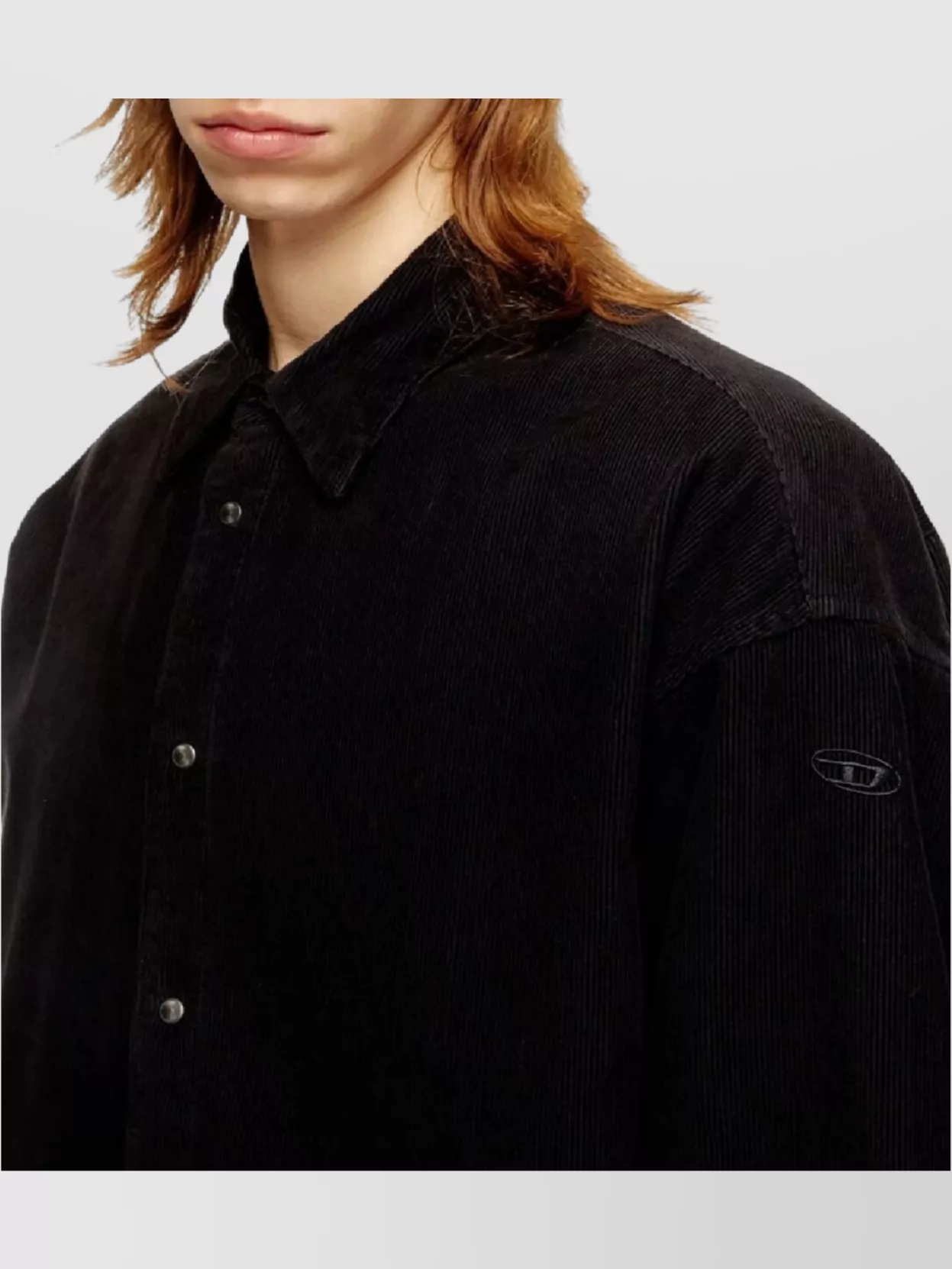 Diesel Casual Long Sleeve Corduroy Shirt