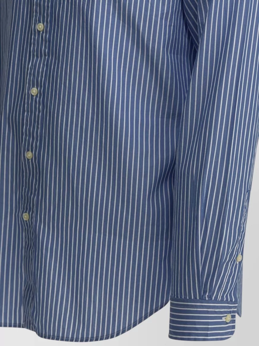 Polo Ralph Lauren Striped Cotton Classic-Fit Long-Sleeve Shirt