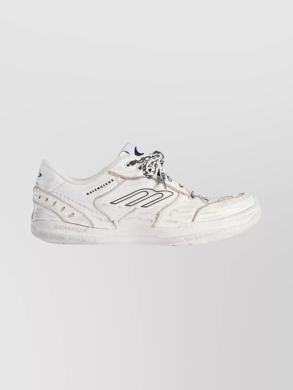 Balenciaga Hampton Style Sneakers Textured Sole
