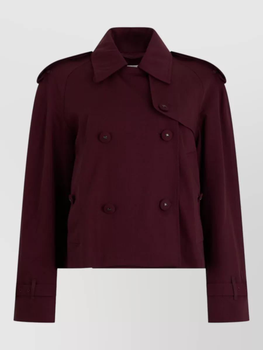 Burberry wool cropped jacket