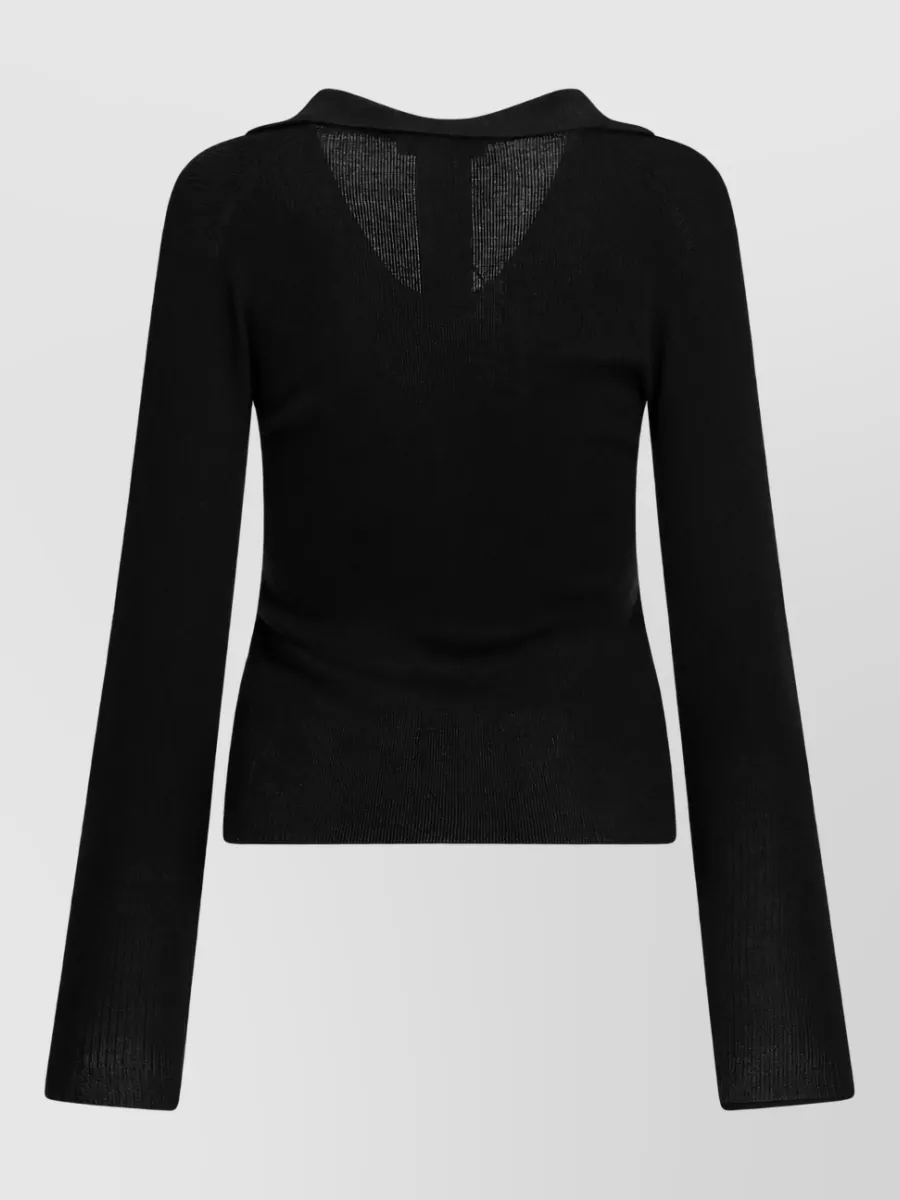 Max Mara Cashmere Polo Sweatshirt