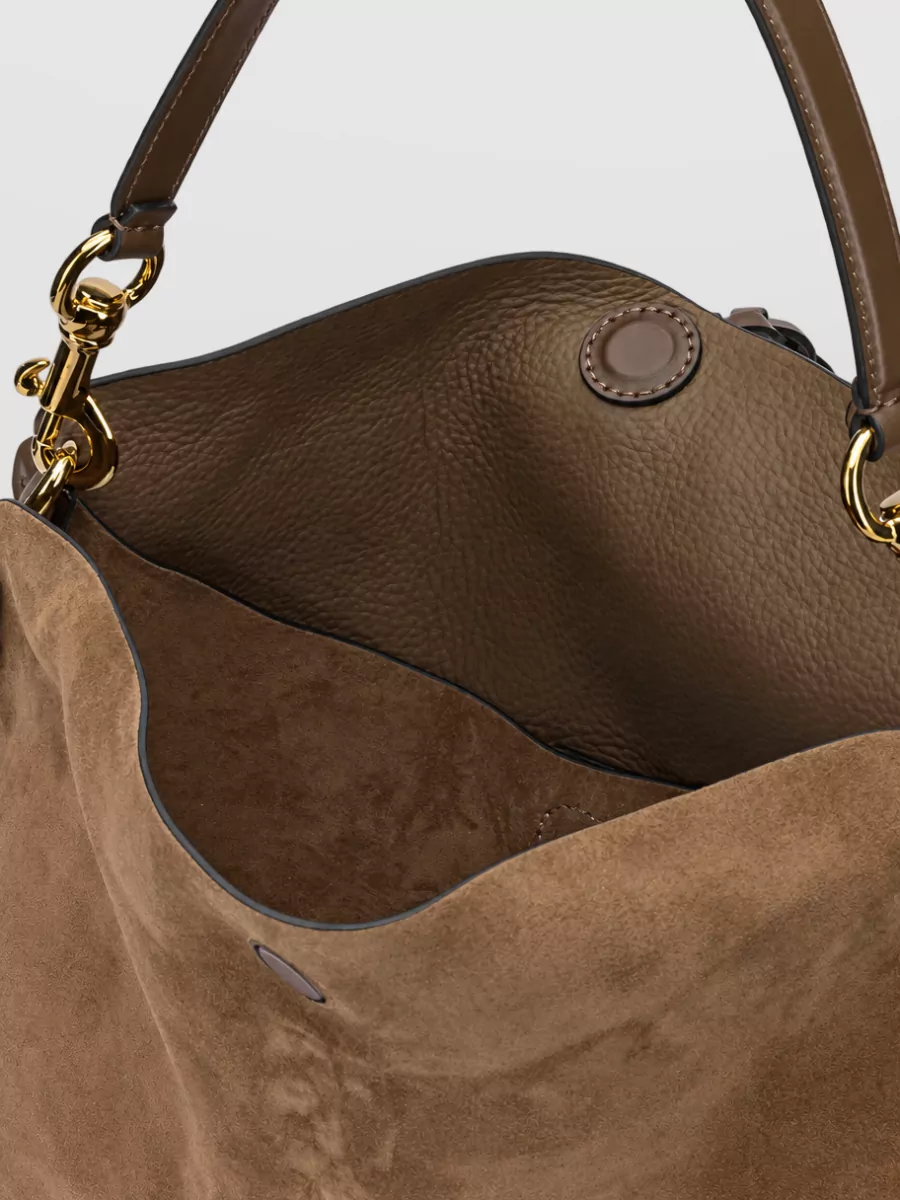 Etro Large Leather Tote Bag