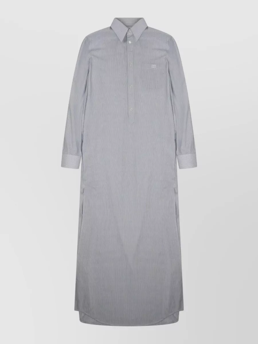 Celine maxi shirt dress