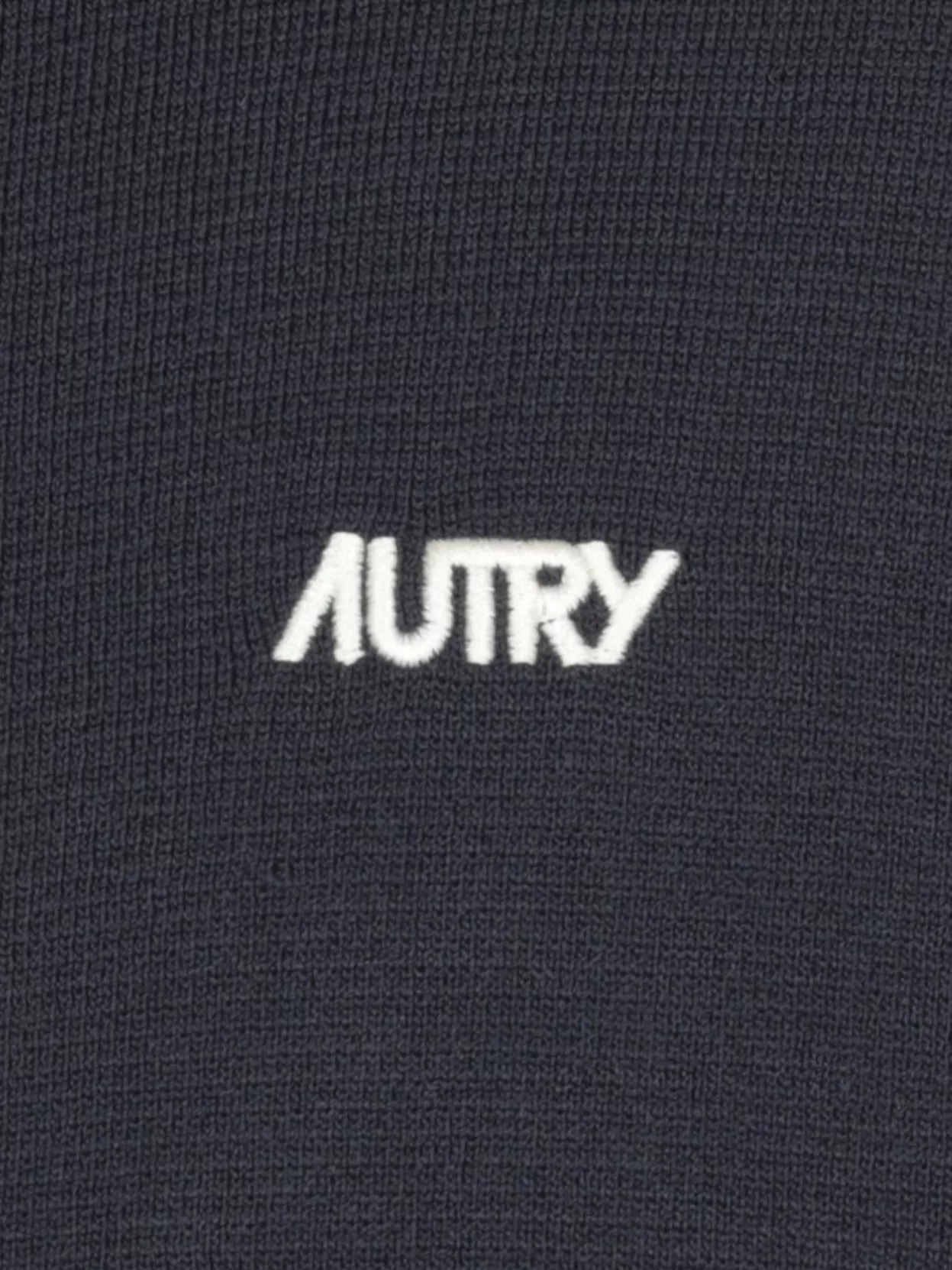 Autry Men's Striped Sleeve Sweatshirt With High Neck