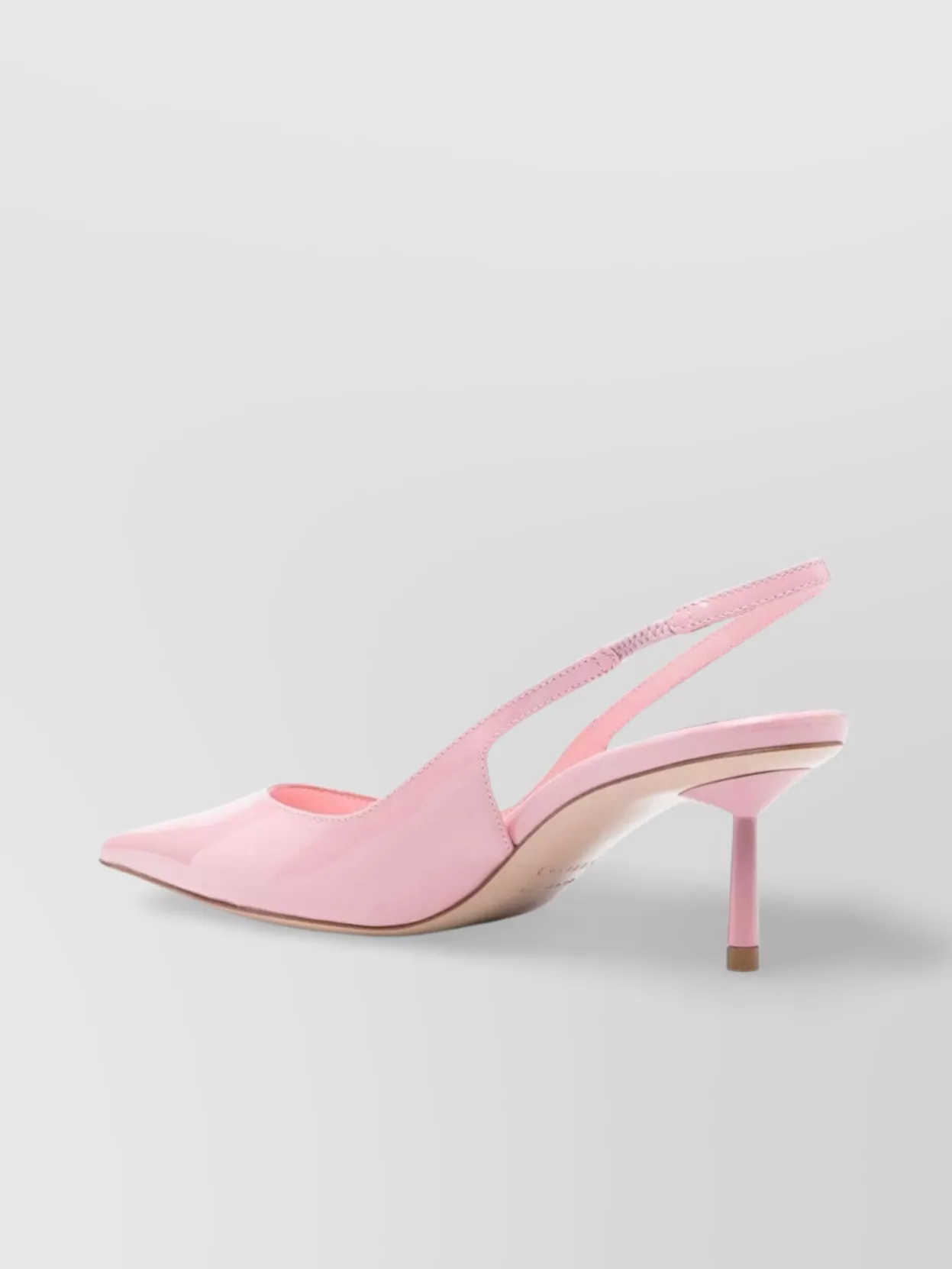 Shop Le Silla Mid Heel Patent Pointed Toe Pumps