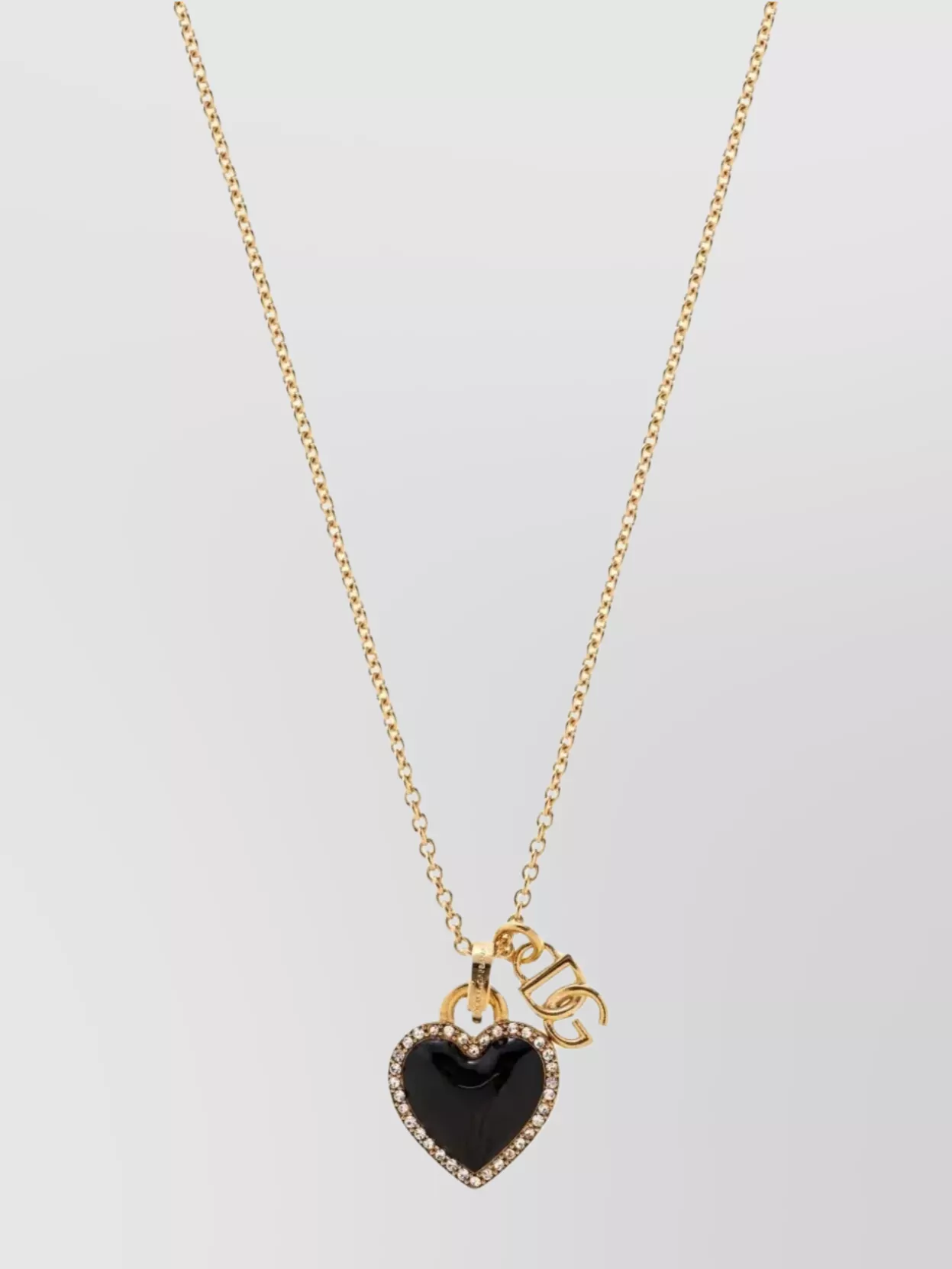 Dolce&Gabbana Heart Pendant Necklace Logo