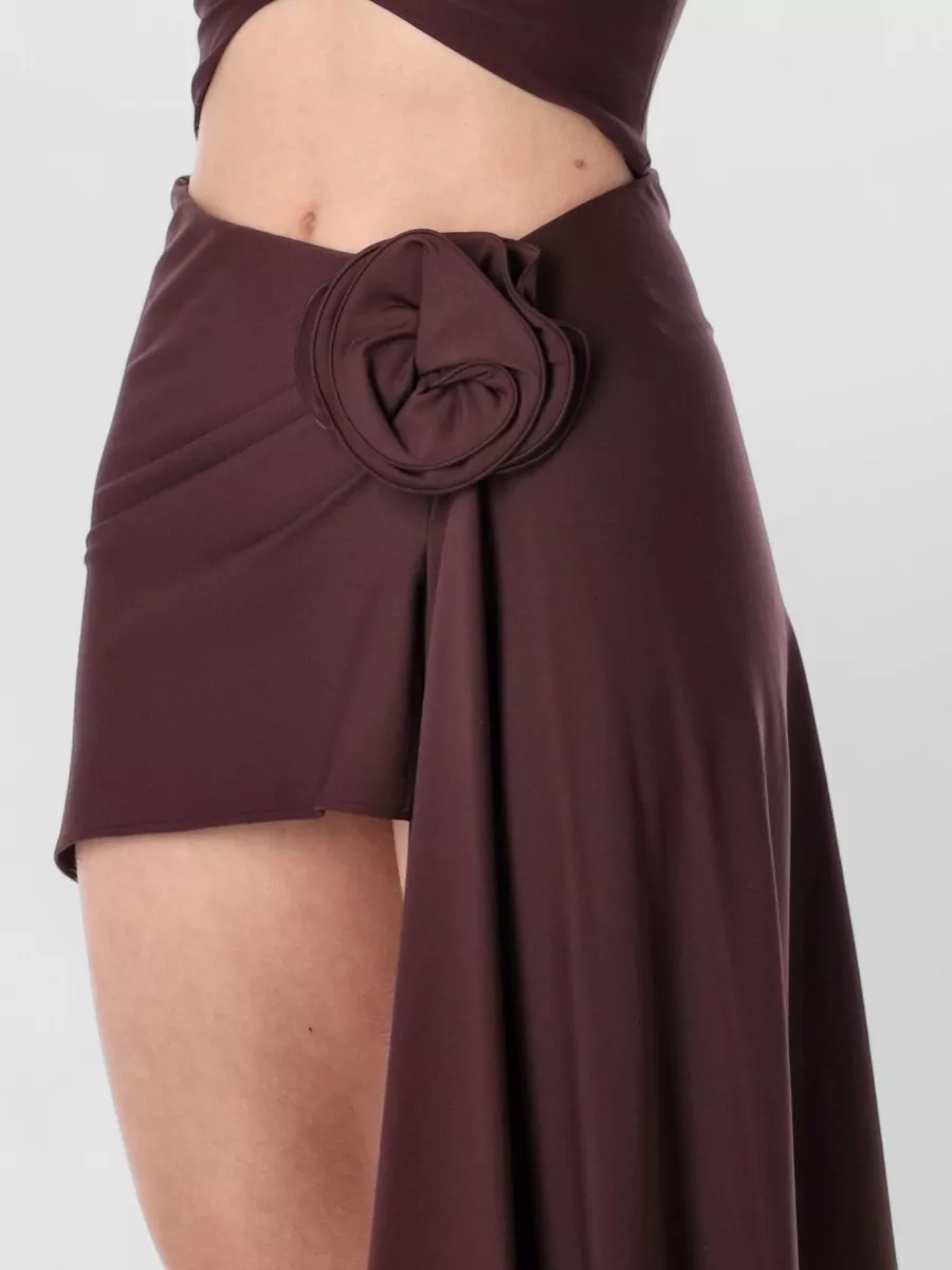 Magda Butrym Draped Asymmetric Mini Skirt
