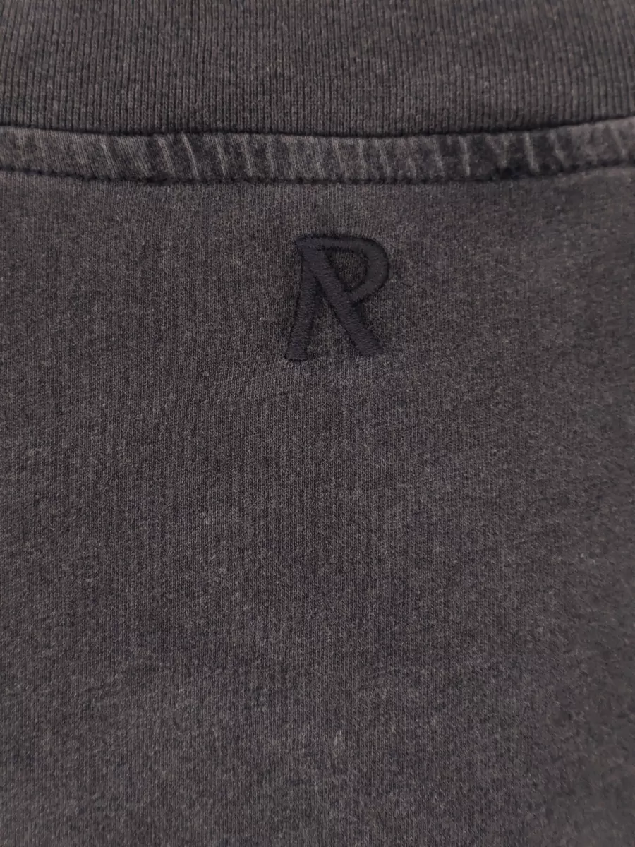 Represent Initial Cotton Logo Crew Neck T-Shirt