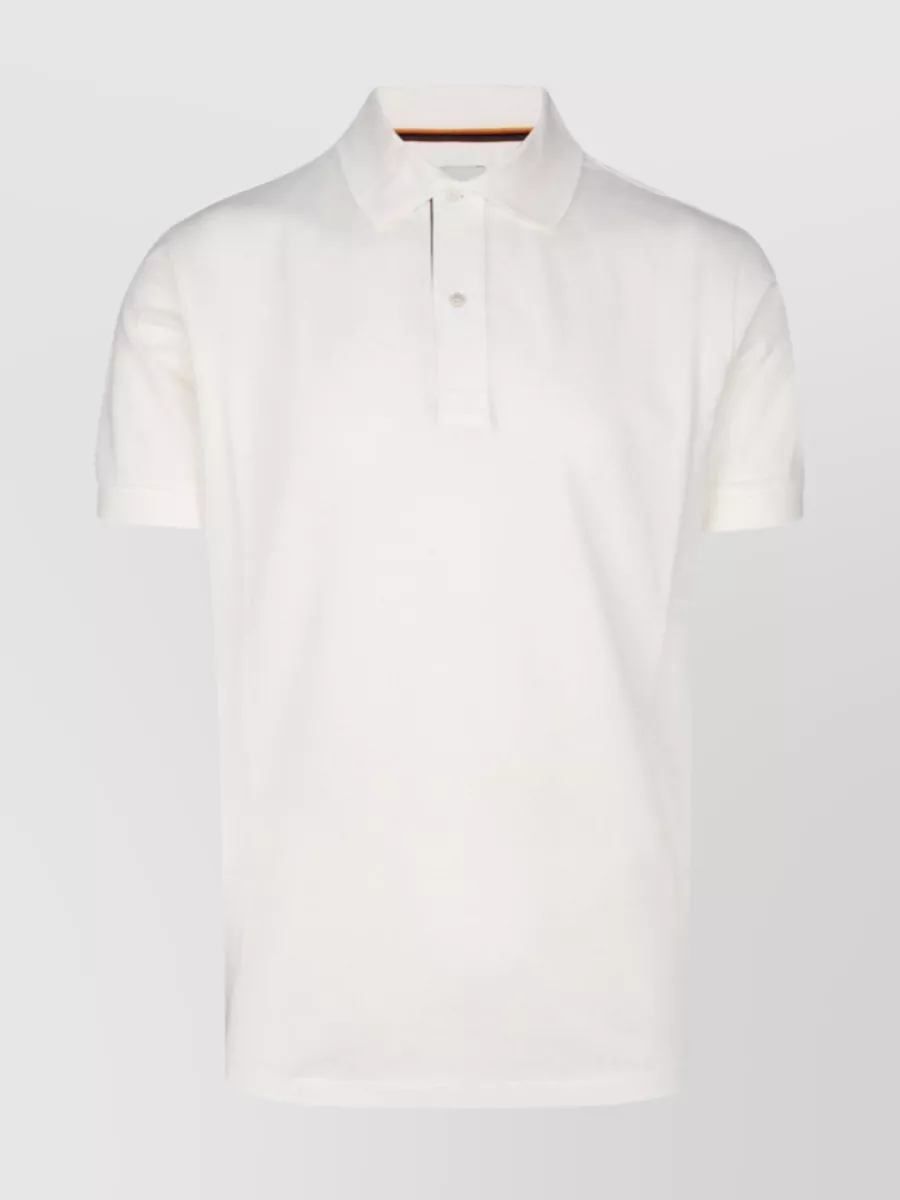 Shop Paul Smith Classic Short Sleeve Polo In White