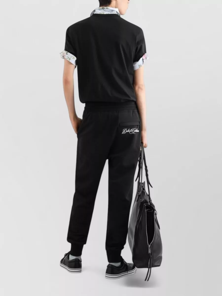 Dolce&Gabbana Cotton Logo Plaque T-Shirt