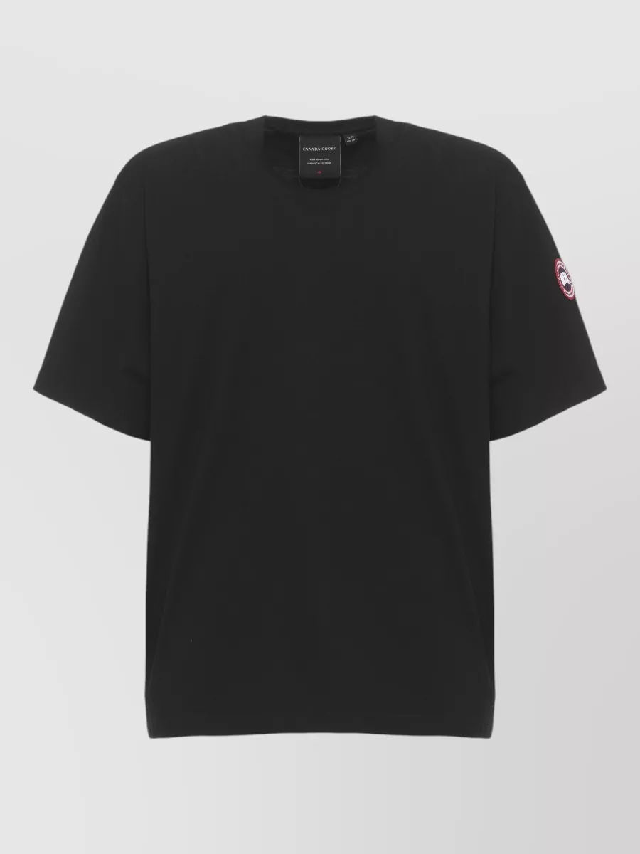 Canada Goose Round Neck Short Sleeve Cotton Tshirt