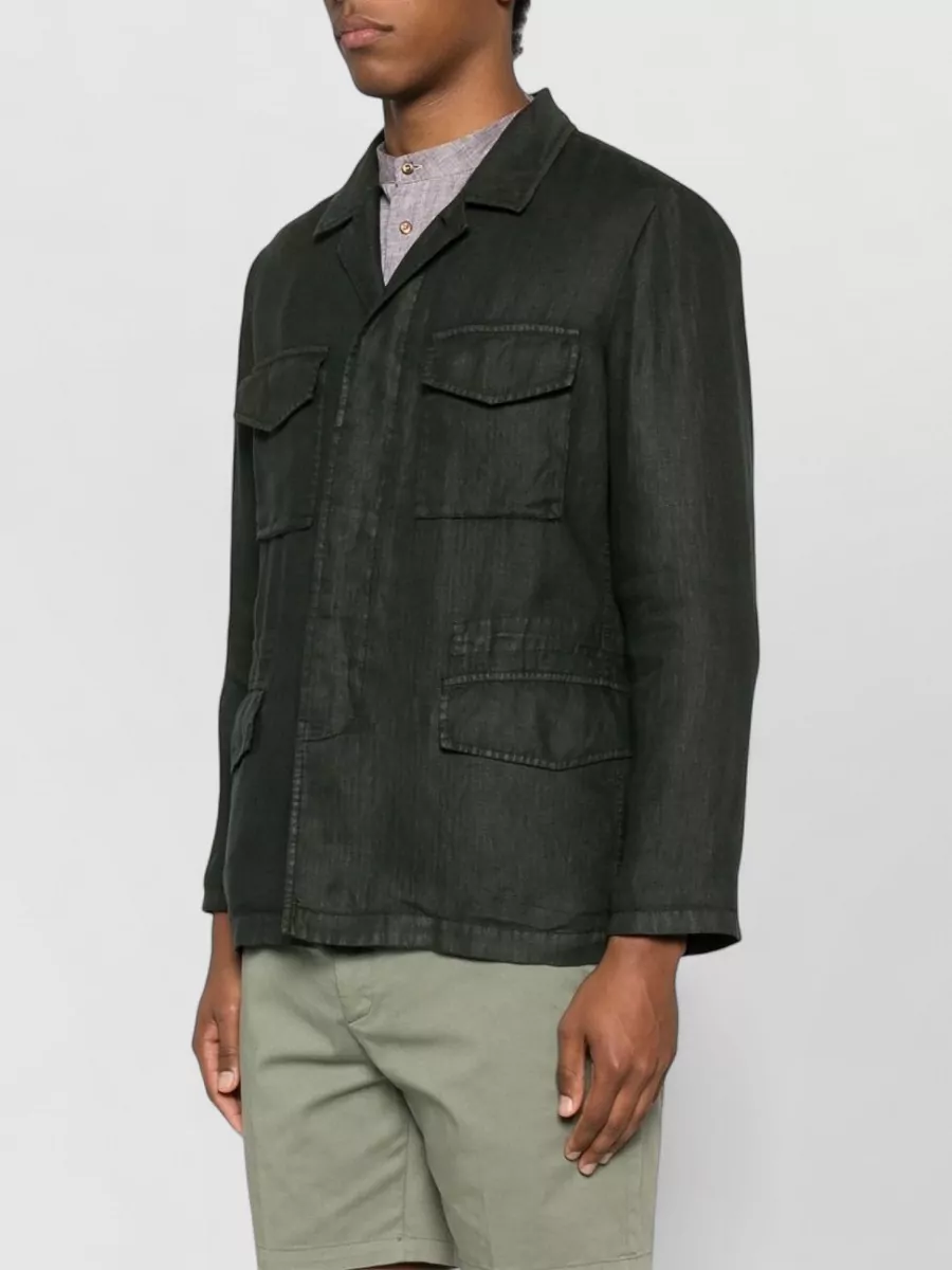 Boglioli Linen Shirt Jacket