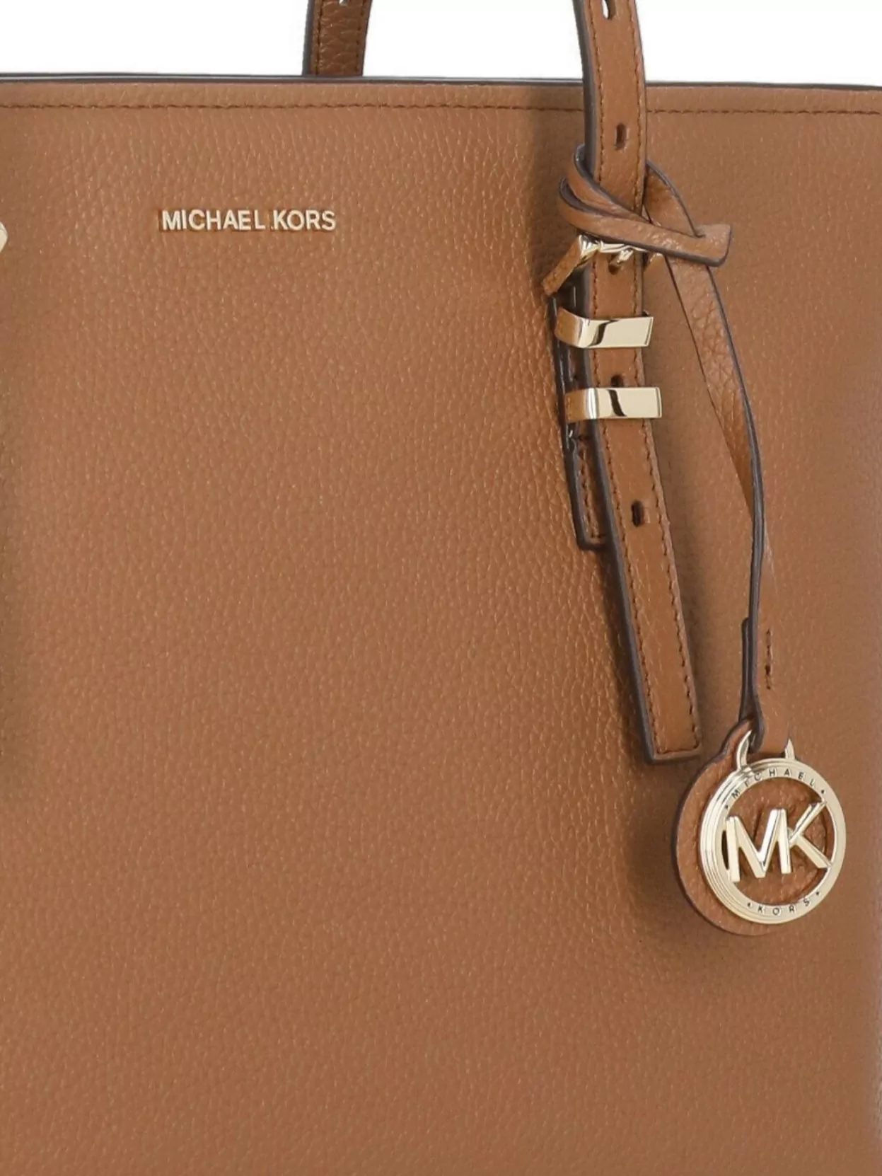 Michael Michael Kors Double Handle Shoulder Bag With Gold Hardware