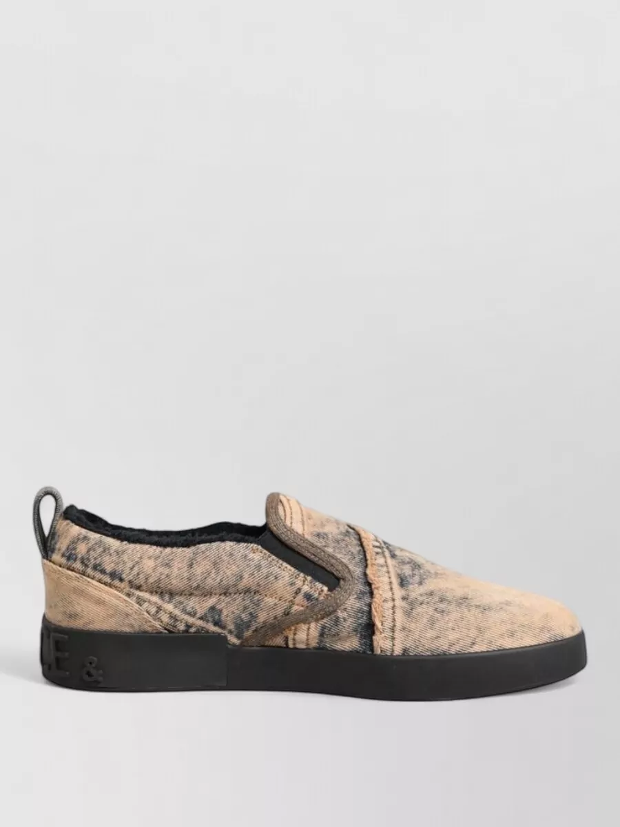 Dolce&Gabbana Cotton Slip-On Sneakers