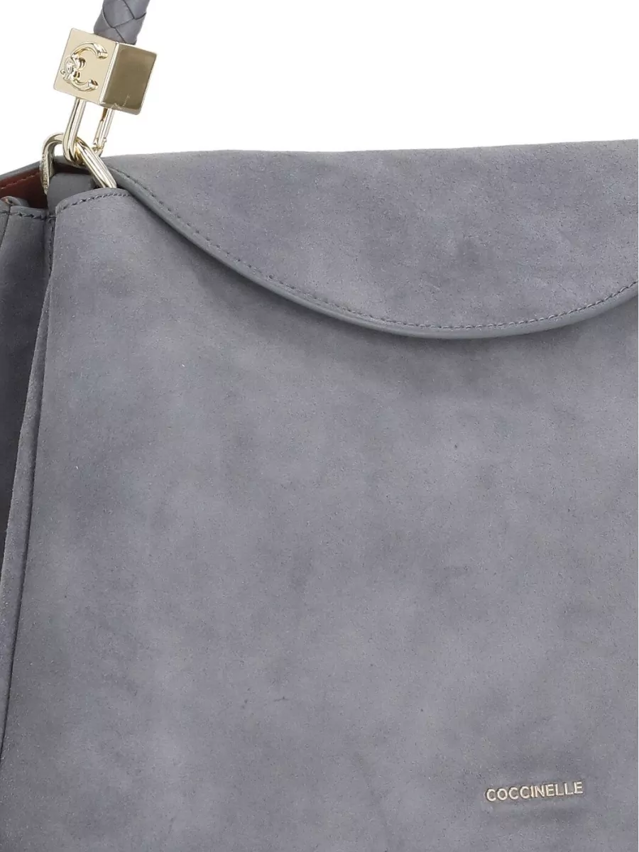 Coccinelle Suede Shoulder Bag