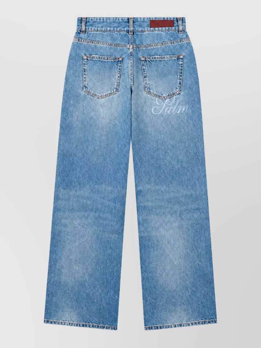 Palm Angels Straight-Leg Jeans