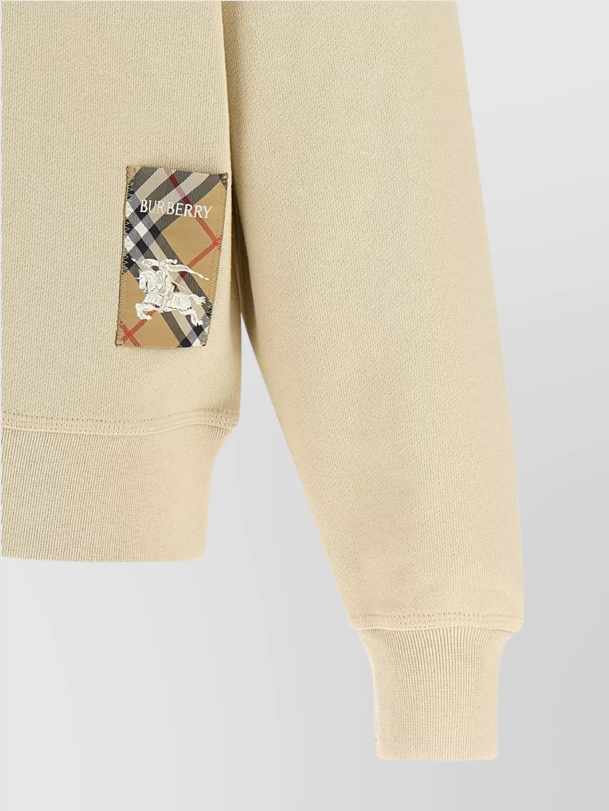 Burberry Crew Neck Logo Sweatshirt