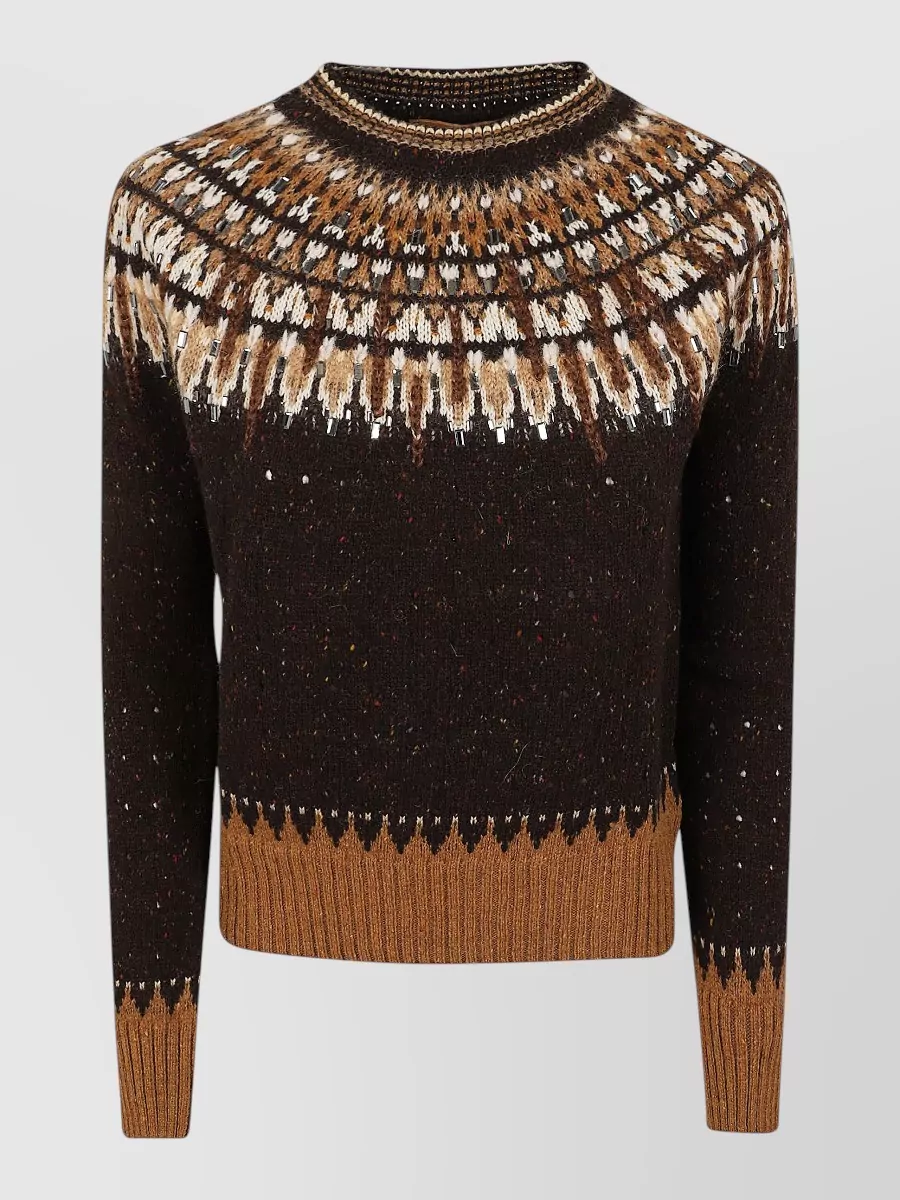 Ermanno Scervino cashmere wool long-sleeve jumper