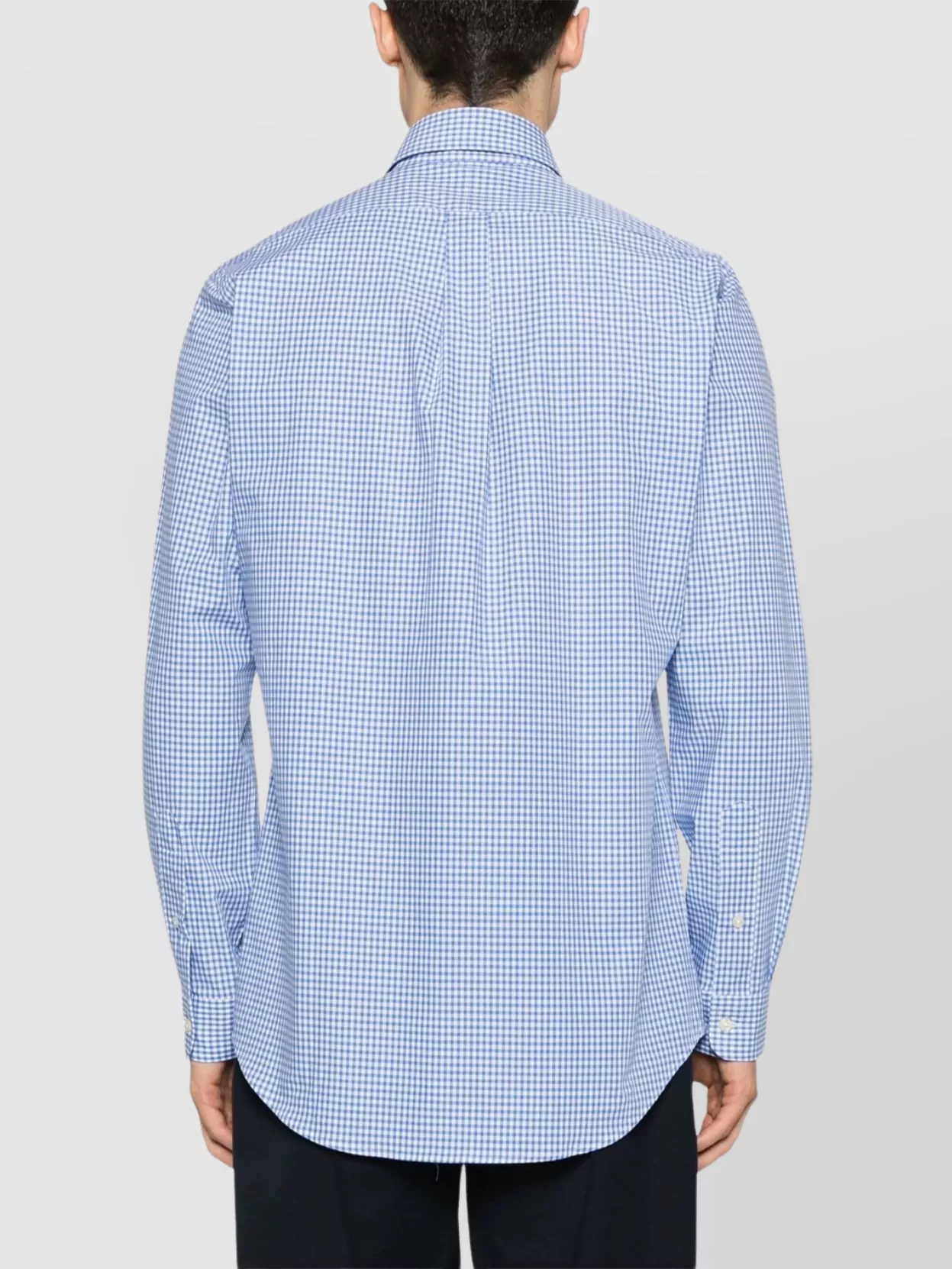 Polo Ralph Lauren Checked Pattern Stretch Cotton Shirt
