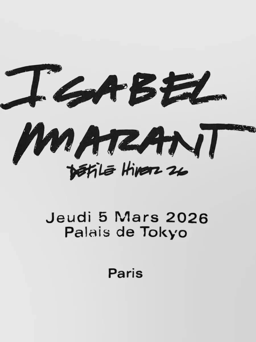 Isabel Marant Cotton Relaxed-Fit Logo-Print T-Shirt