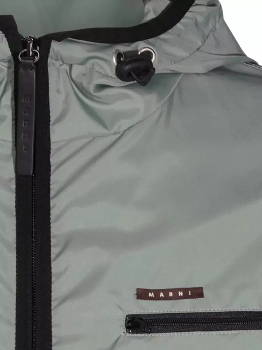 Marni Panelled Hooded Padded Jacket