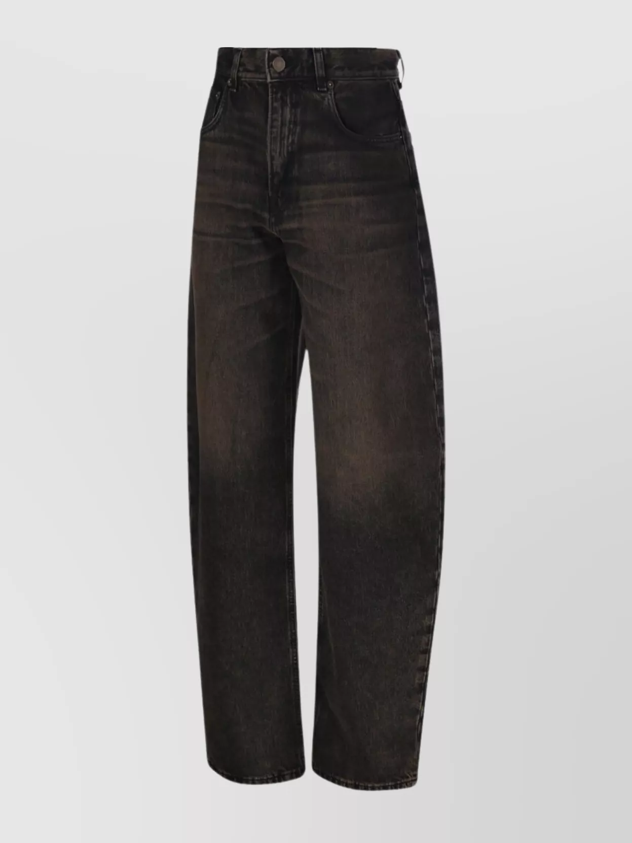 Haikure High-Rise Wide-Leg Jeans With Belt Loops