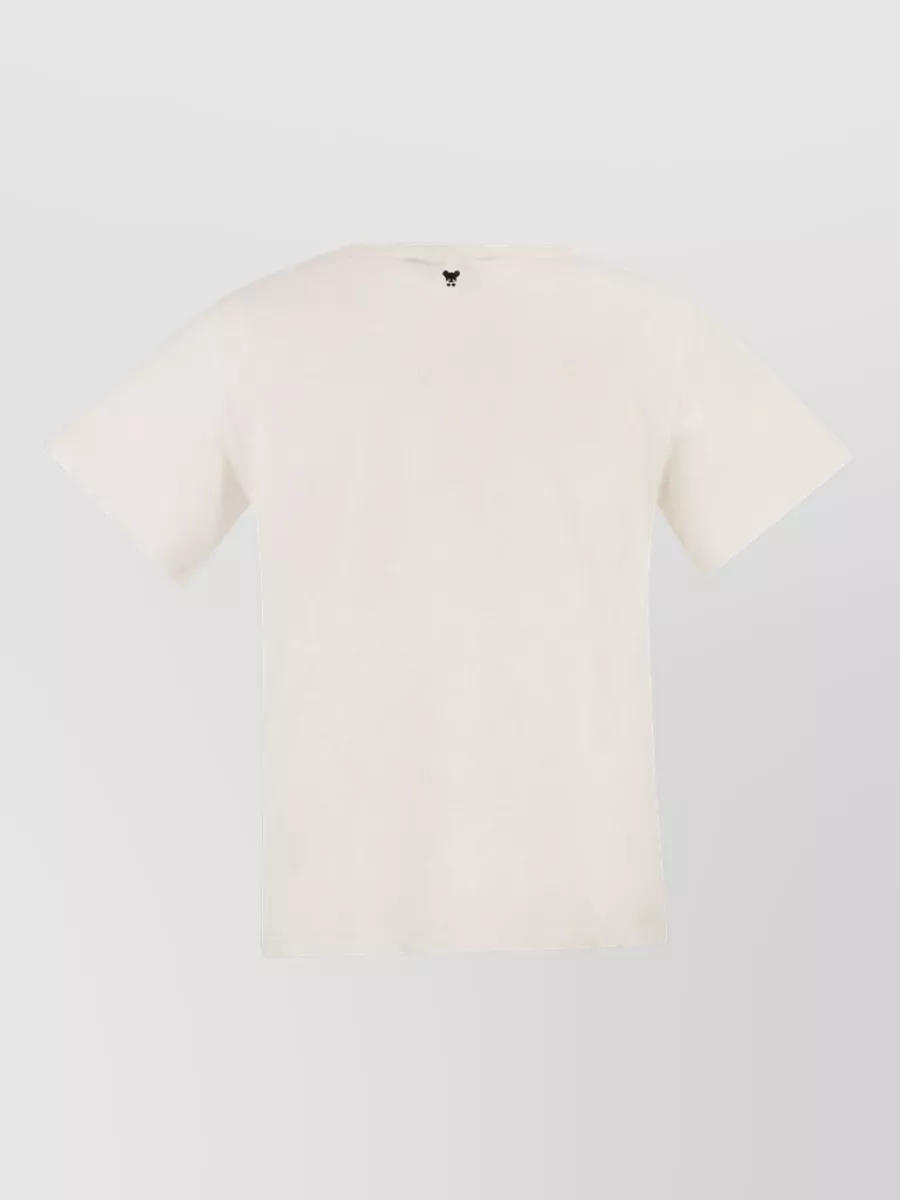 Weekend Max Mara Cotton Graphic Print T-Shirt