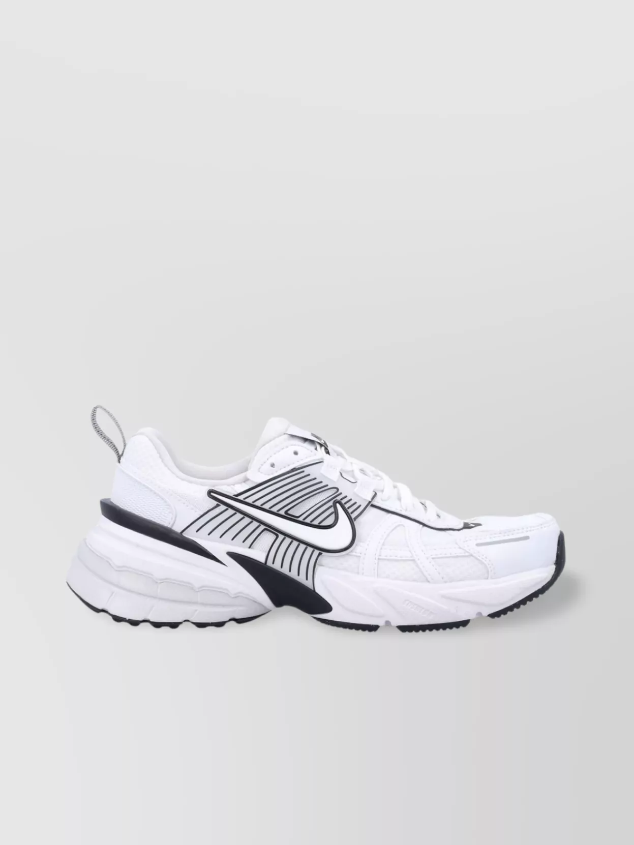 Nike V2k Mesh Upper Rubber Sole Sneakers