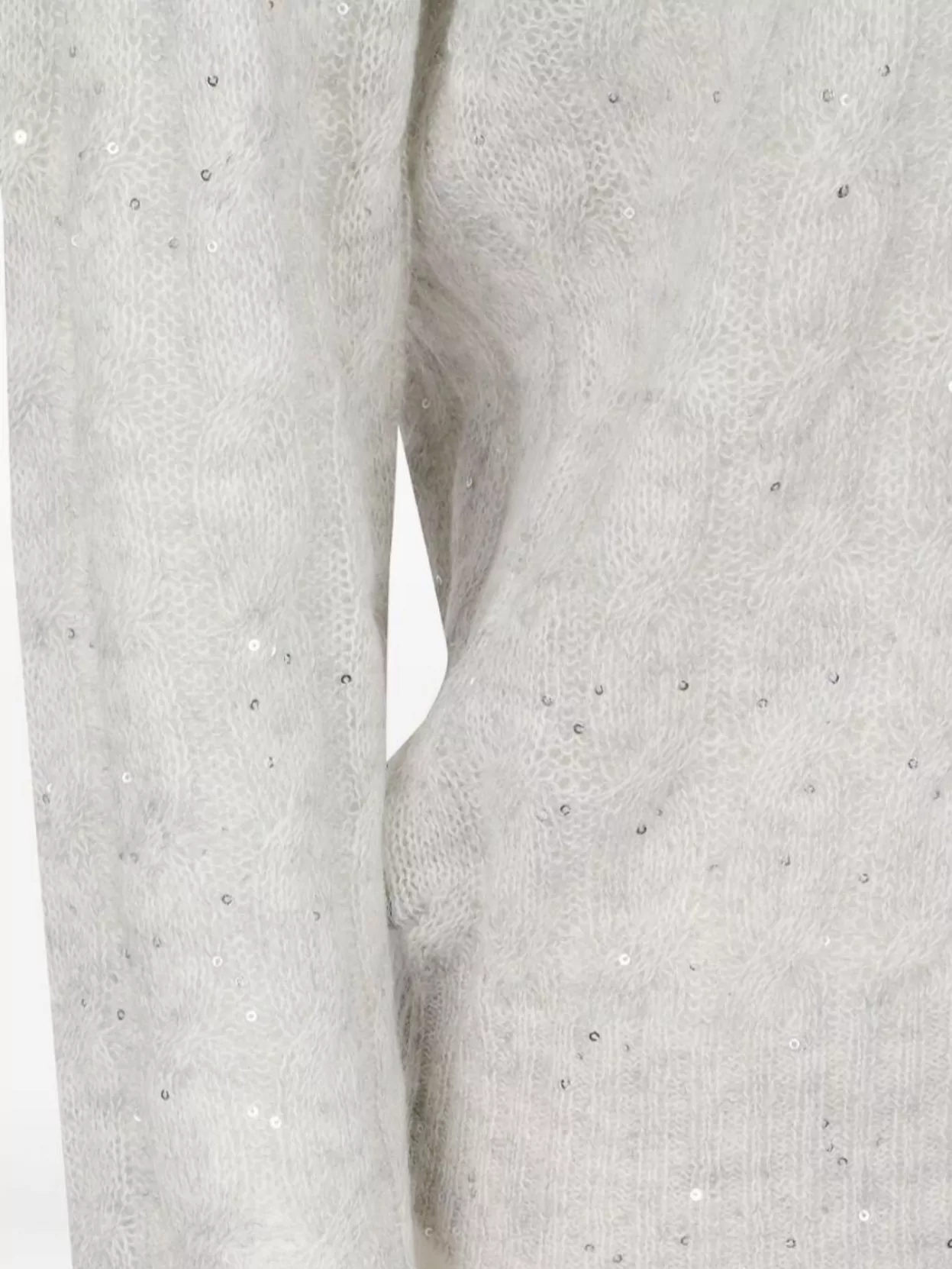 Brunello Cucinelli Cashmere V-Neck Long Sleeve Top