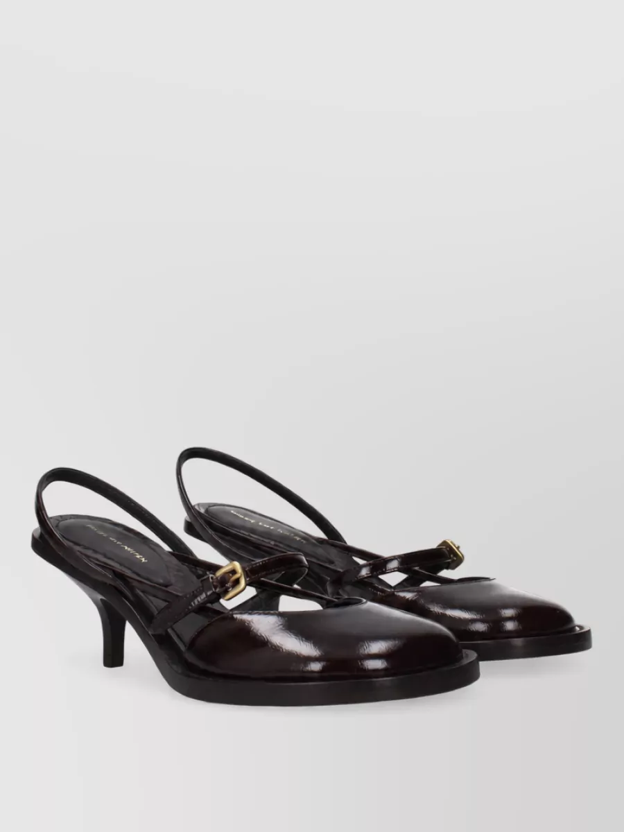 Dries Van Noten leather platform sandals